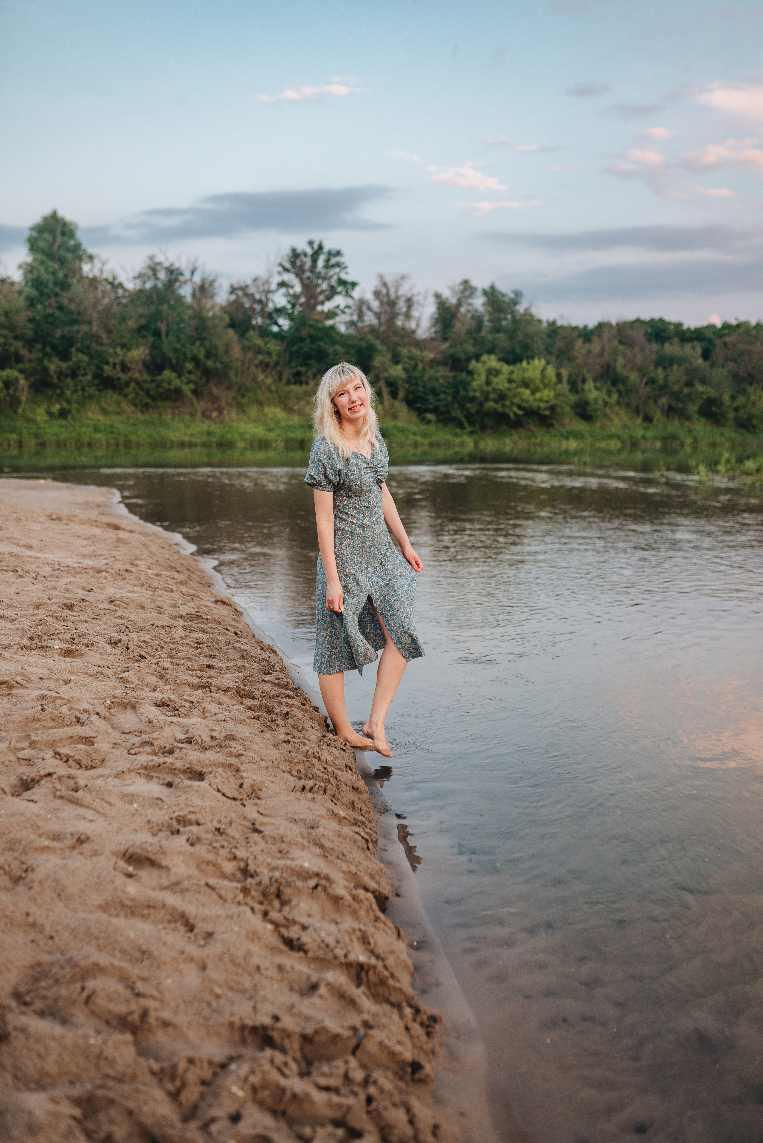 Анастасия | Летний закат. Фотограф Карина Шмулёва. Воронеж и область