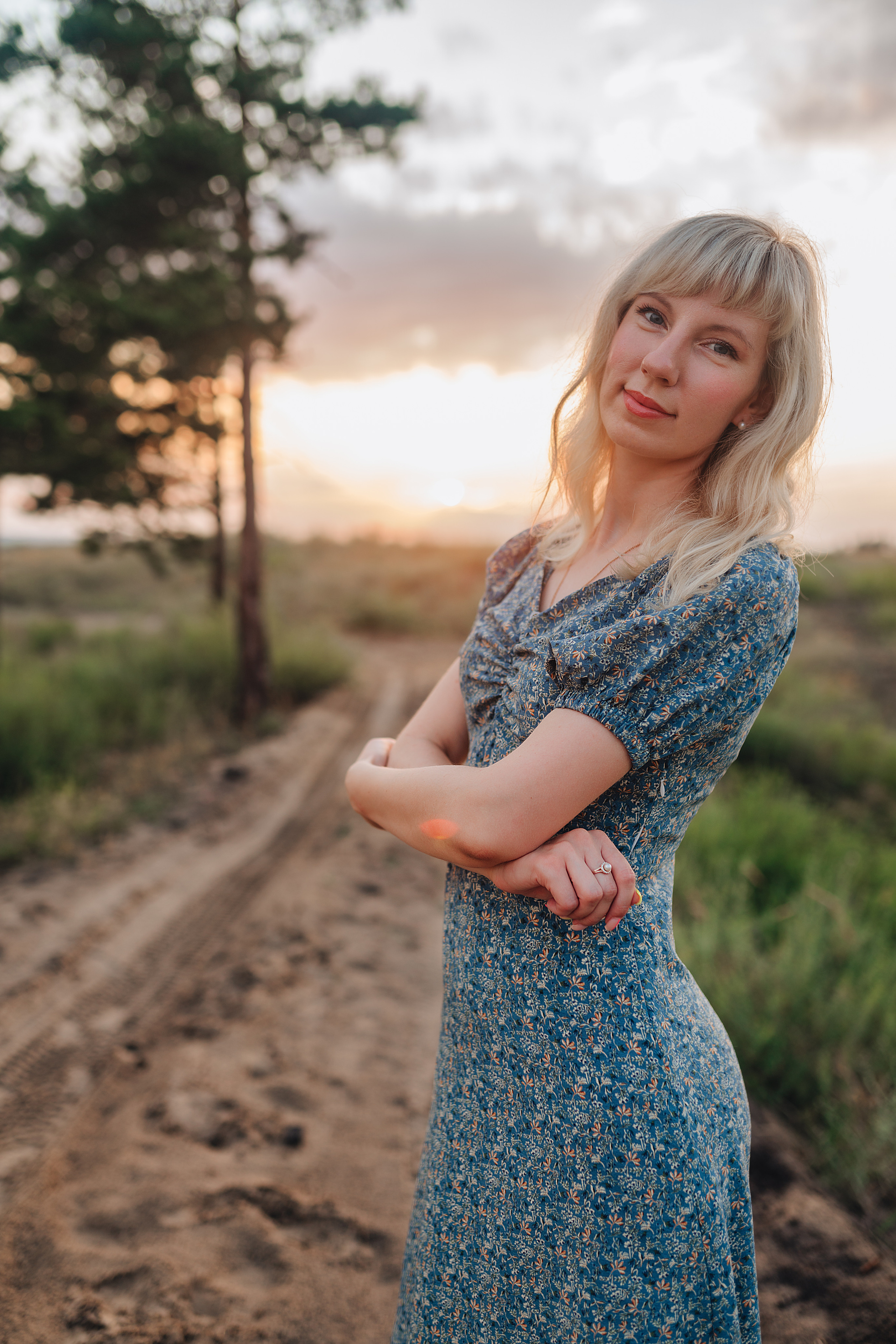 Анастасия | Летний закат. Фотограф Карина Шмулёва. Воронеж и область