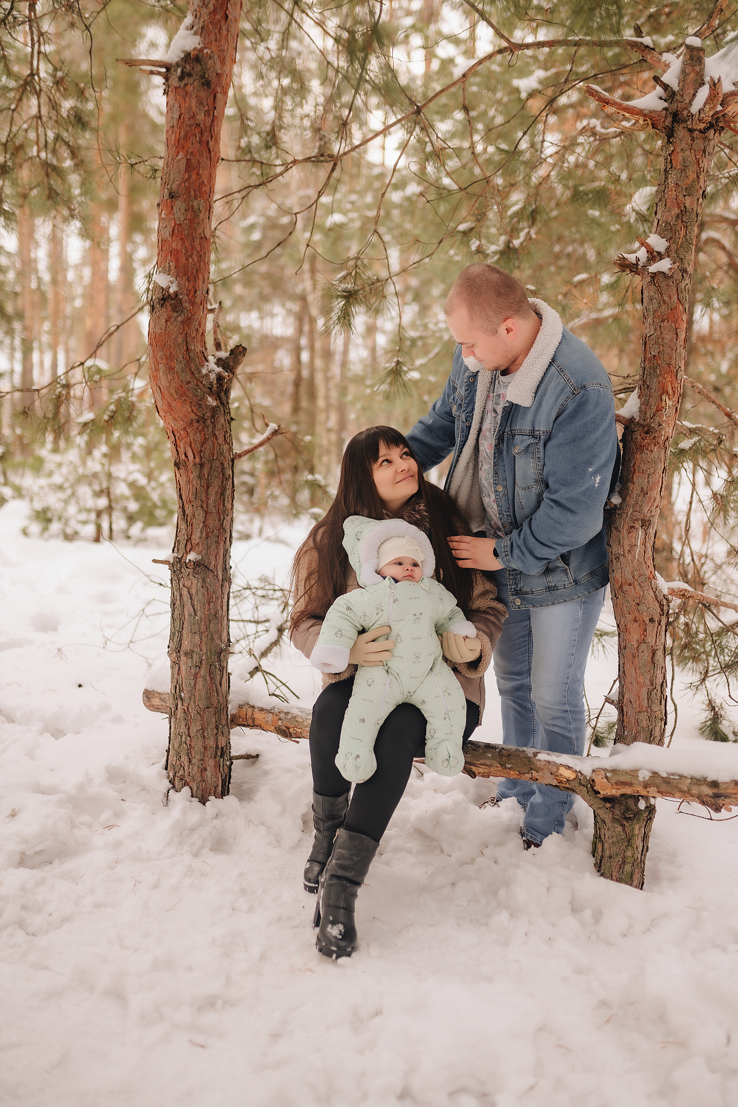 Семья Бородкиных | Фотодень в лесу. Фотограф Карина Шмулёва. Воронеж и область