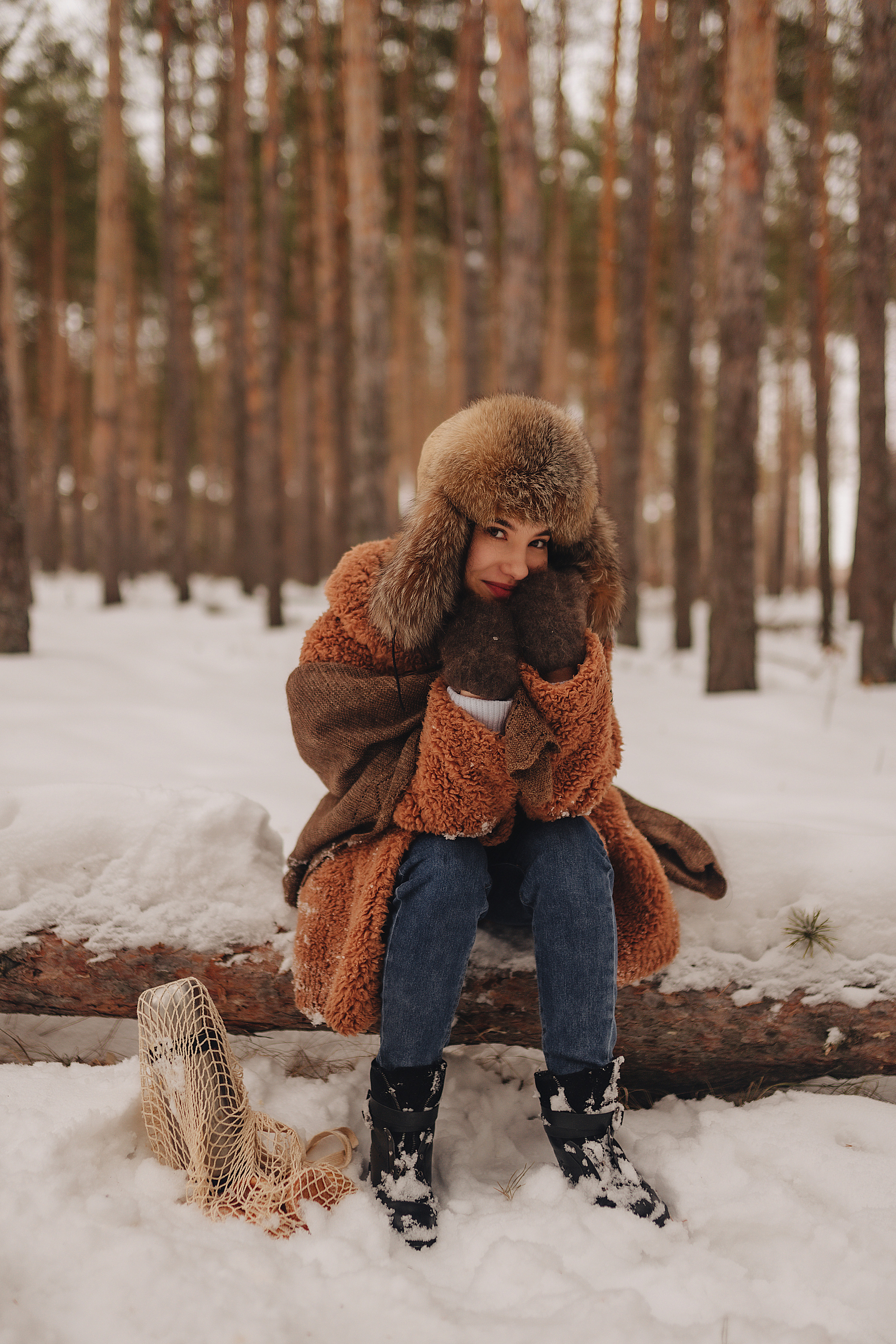 Анна | Прогулка в лесу. Фотограф Карина Шмулёва. Воронеж и область