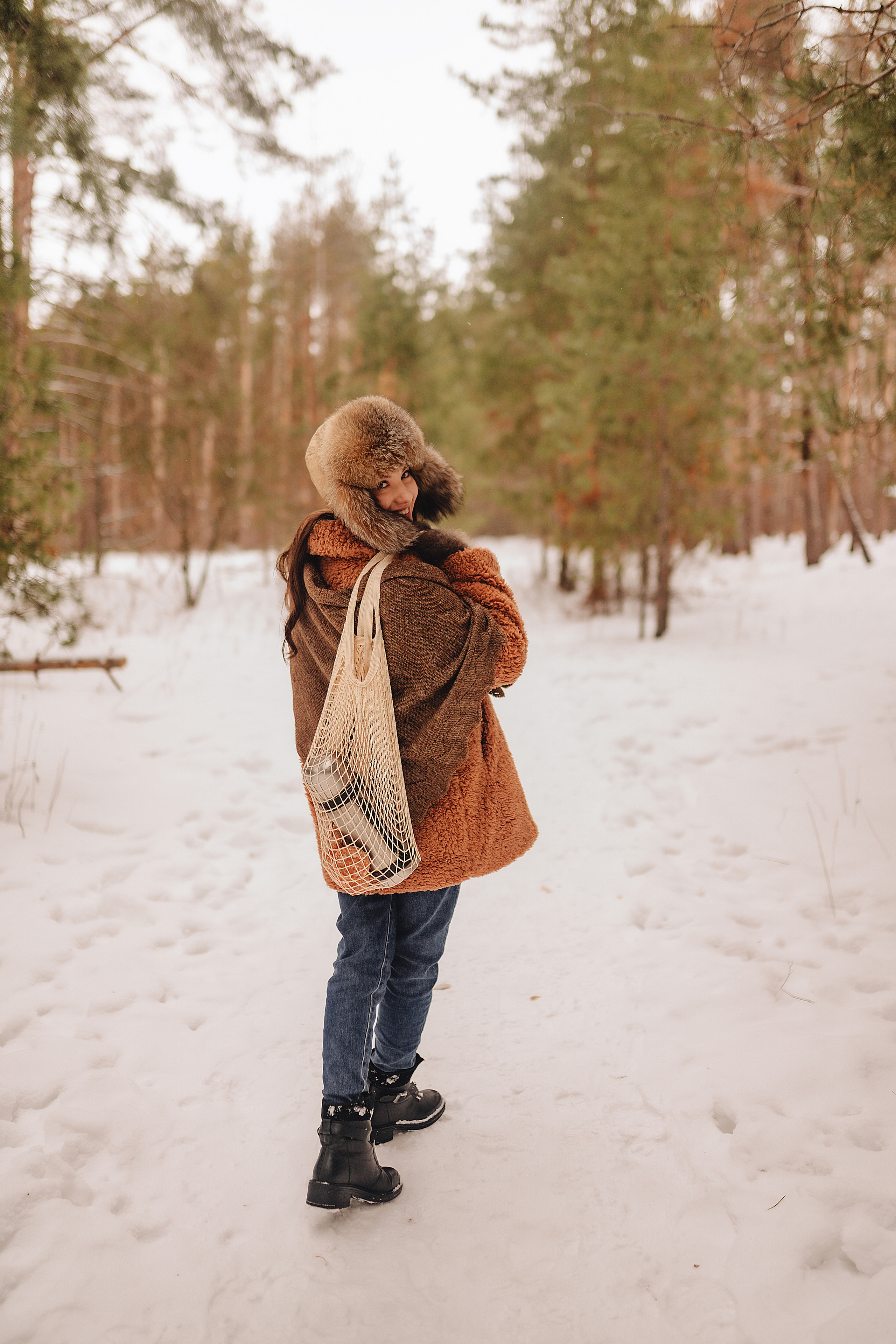 Анна | Прогулка в лесу. Фотограф Карина Шмулёва. Воронеж и область