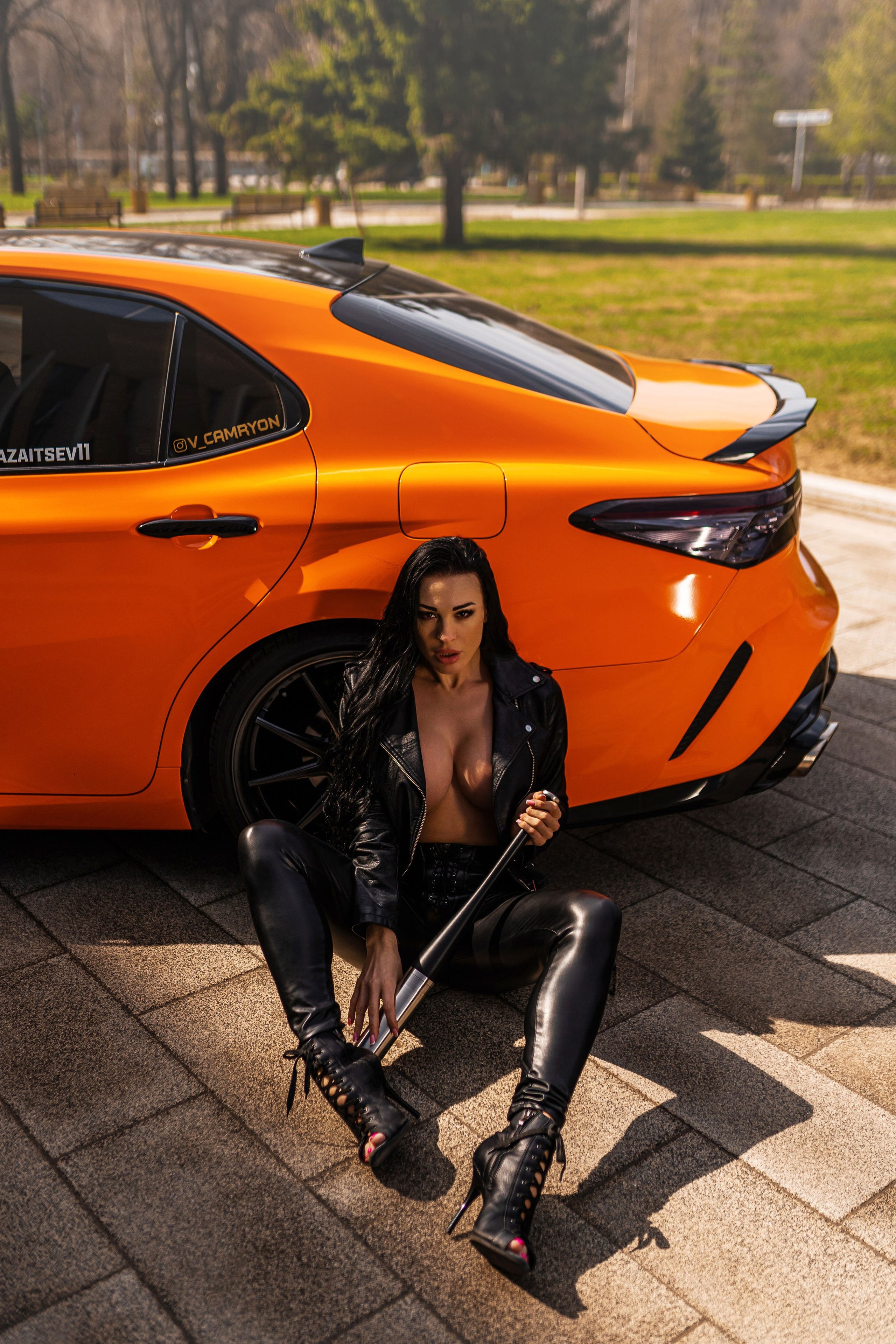 Oxy x Camry Khann. Автомобильный фотограф в Москве | Базилев Александр