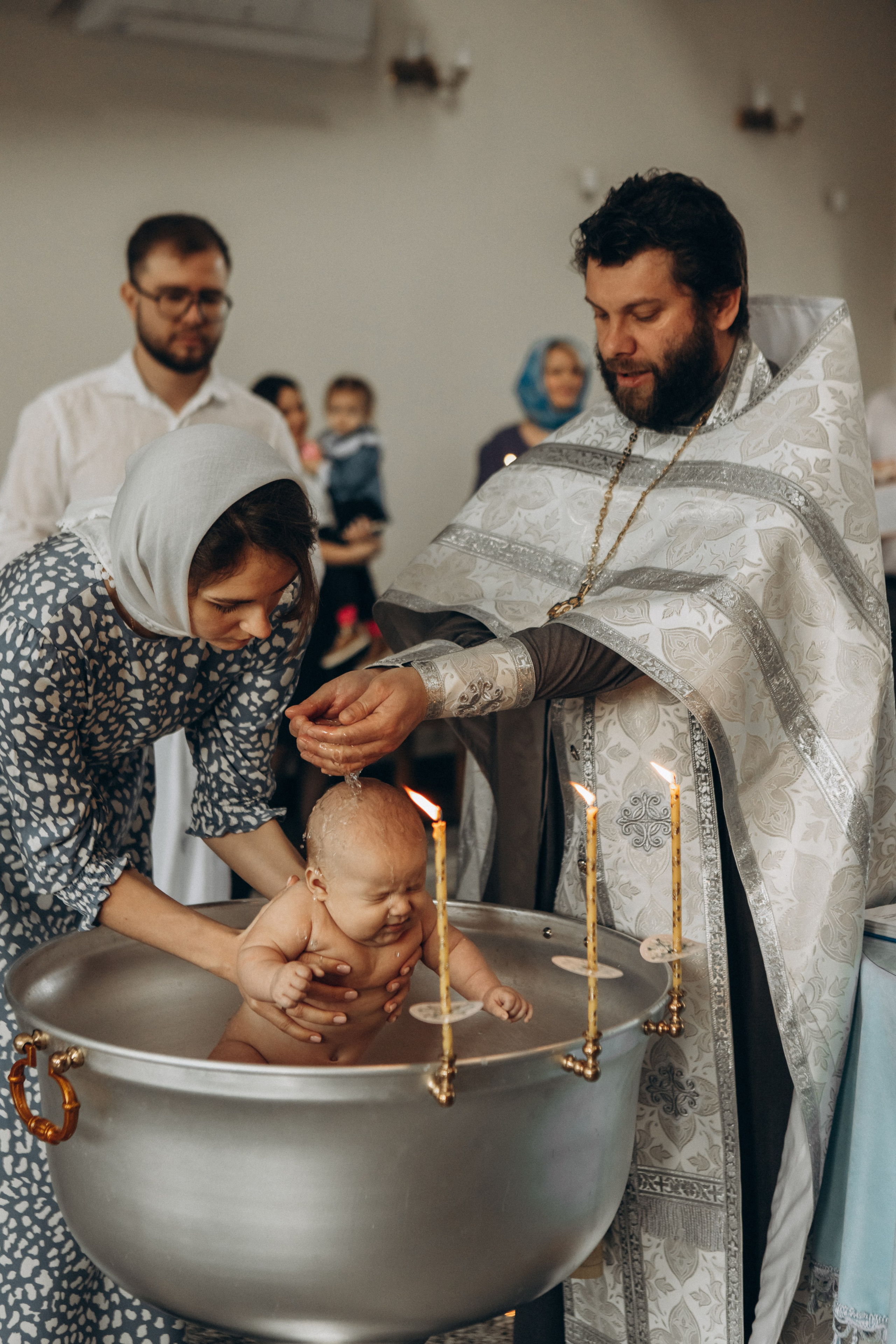 Крещение Дмитрия. Семейный фотограф в Краснодаре Виктория Кокоулина
