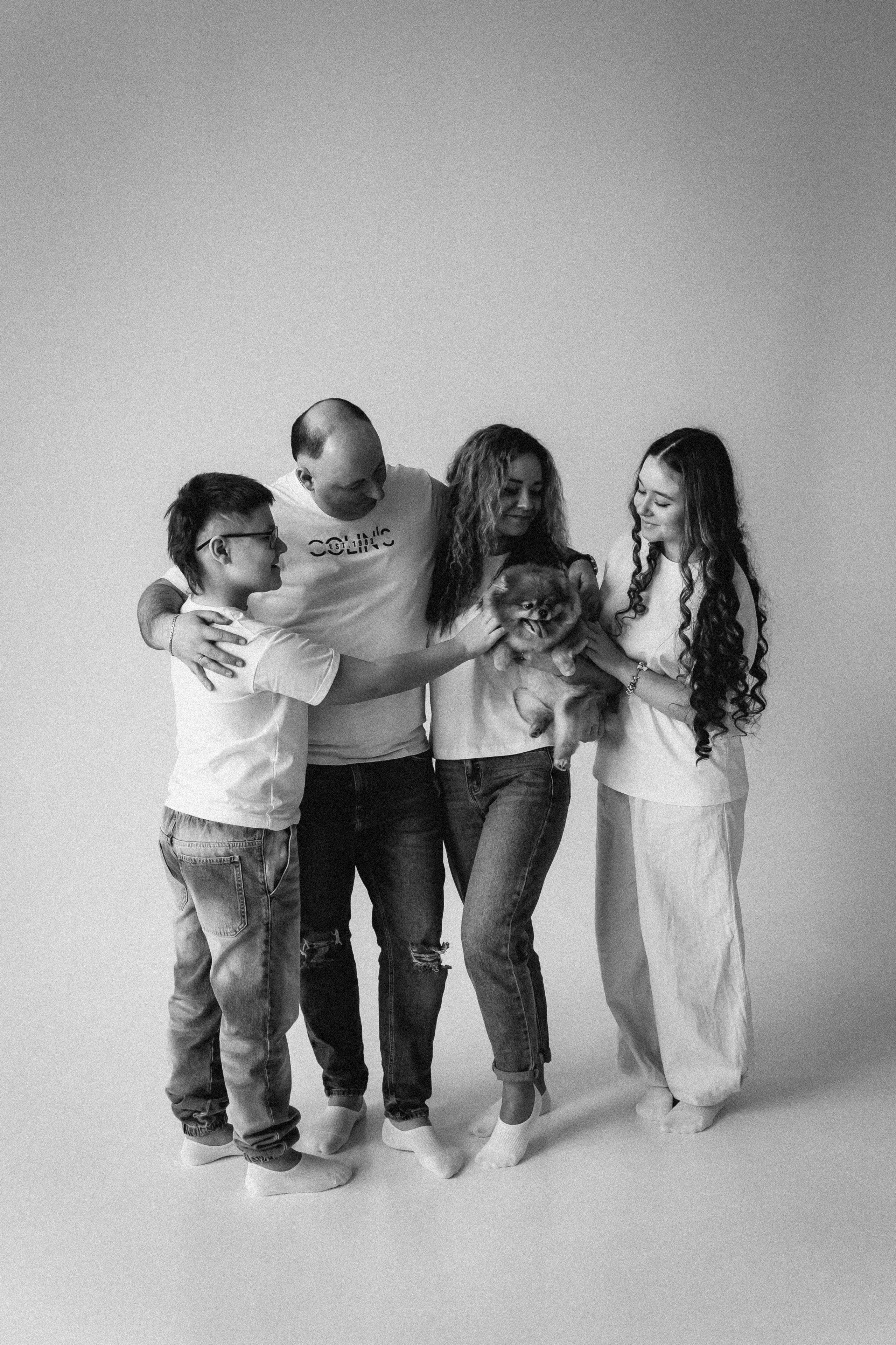 Татьяна, Дмитрий, Эвелина, Богдан. Семейный фотограф Минск Усова Ольга