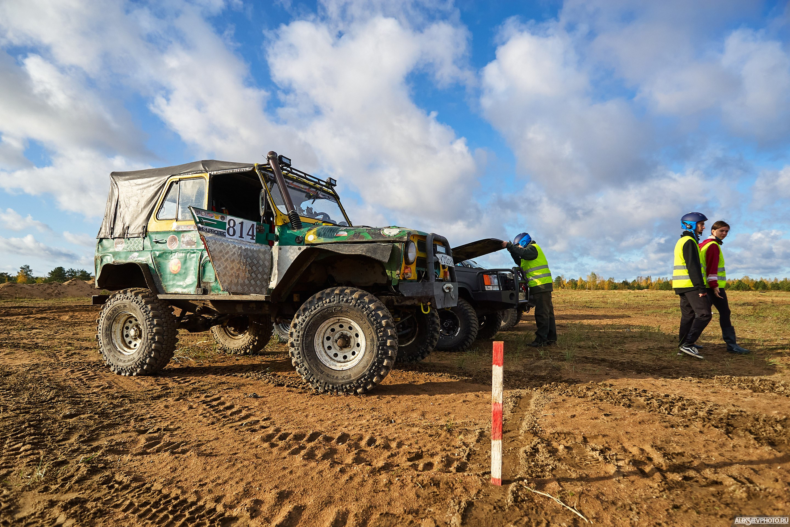 2020.10.10 — Финал Кубка ДОСААФ — Базлаг, торжественный старт. Фотограф Алексей Алексеев