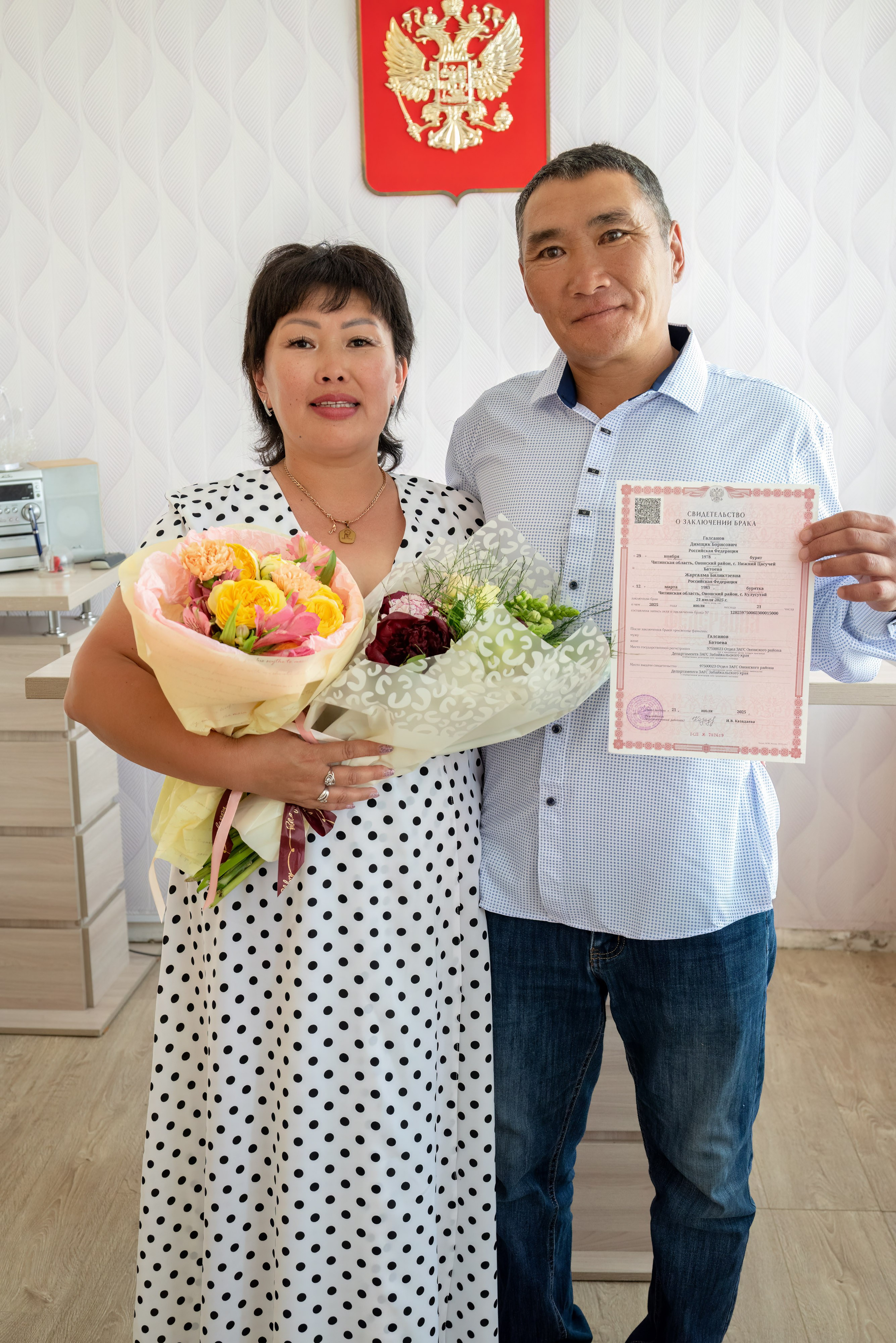 Бракосочетание Димщика и Жаргалмы. Фотограф широкого профиля Чита-Цасучей