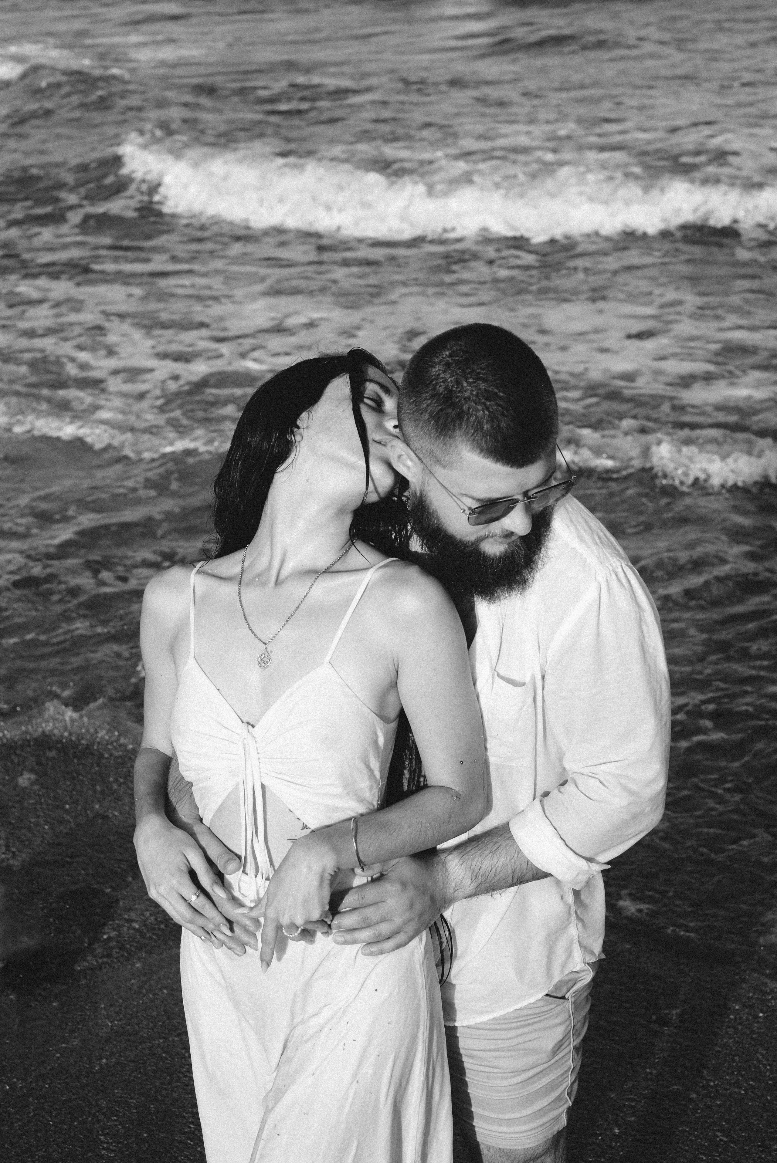 Парная съемка на море. Фотограф Полина Гольдис