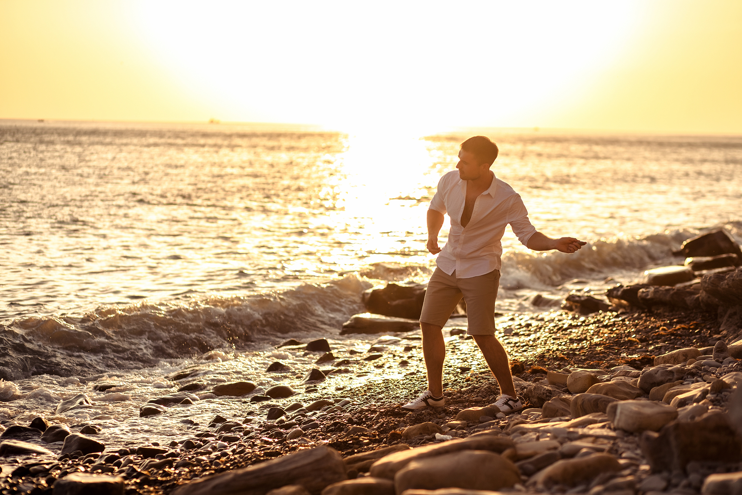 Фотосессия пары на море. Кристина Невская — свадебный фотограф во Владимире