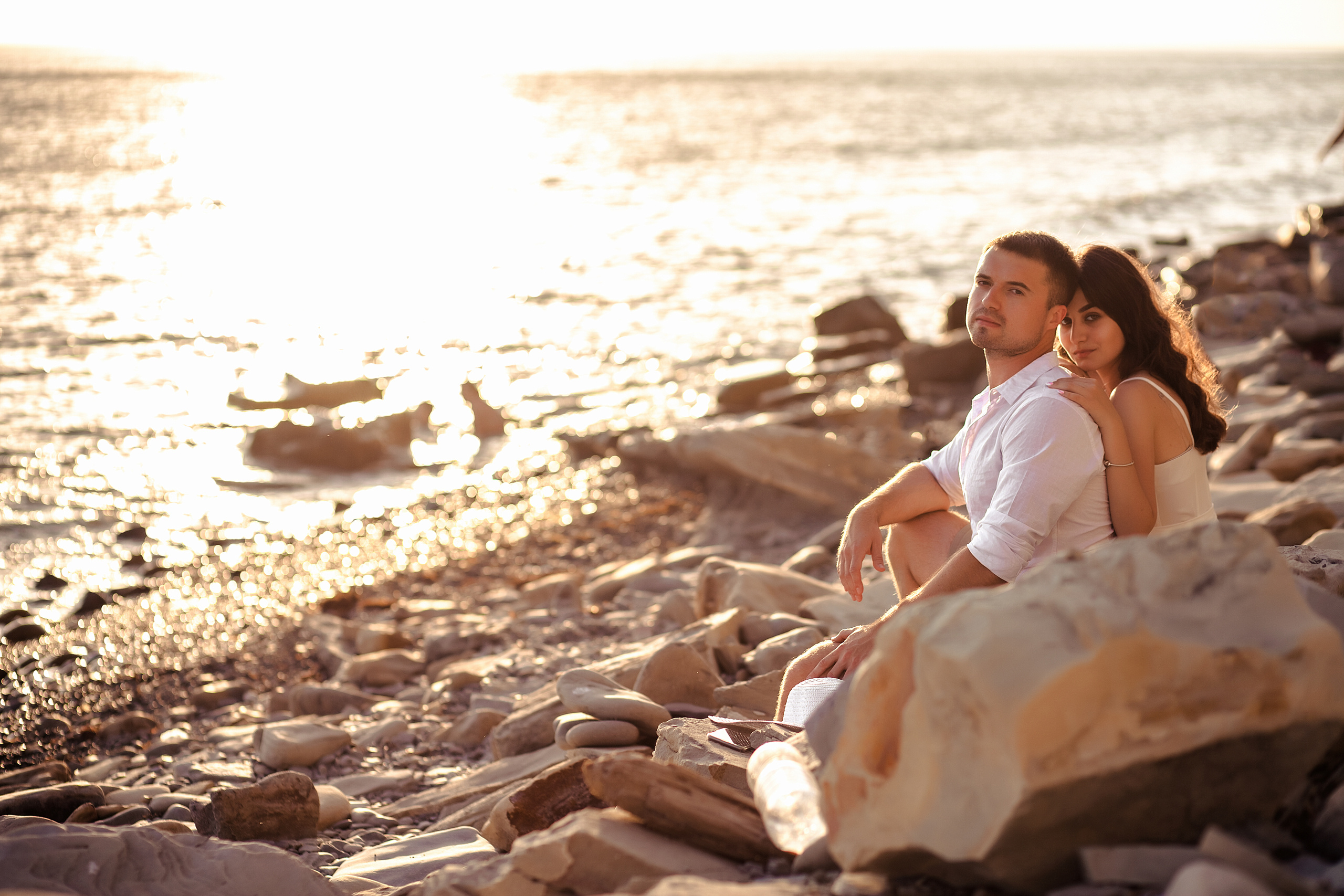 Фотосессия пары на море. Кристина Невская — свадебный фотограф во Владимире