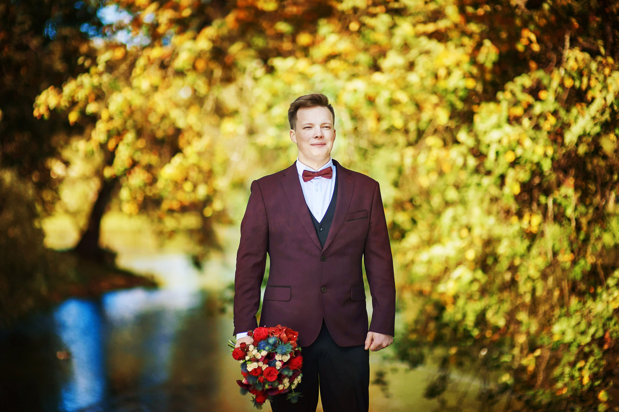 Ангелина и Сергей (фотосессия в осеннем Пушкине). Портретный, семейный и свадебный фотограф в Санкт-Петербурге и в Пушкине Ширяев Денис