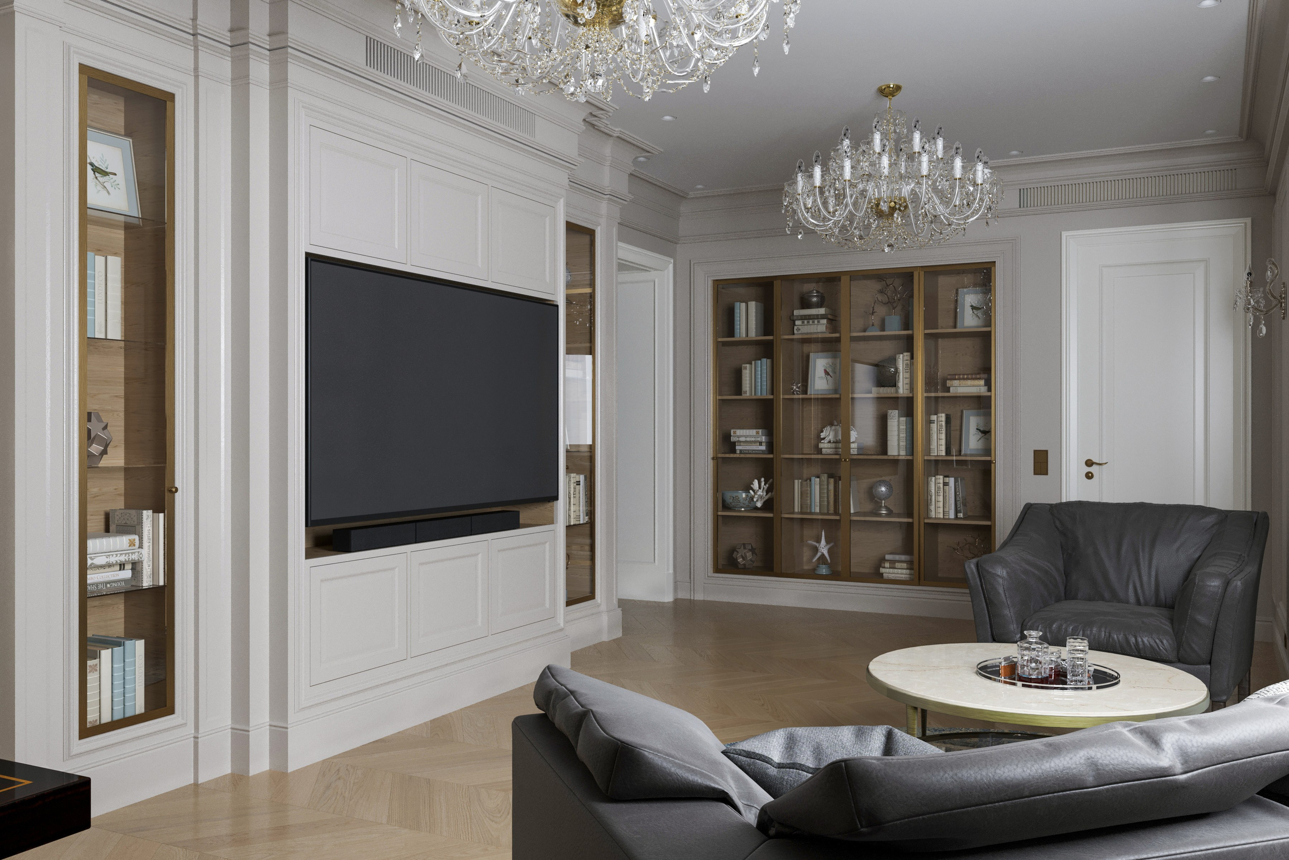 Квартира 163 кв.м в Ж.К. «Олимпия». Антон Пичкур — архитектор