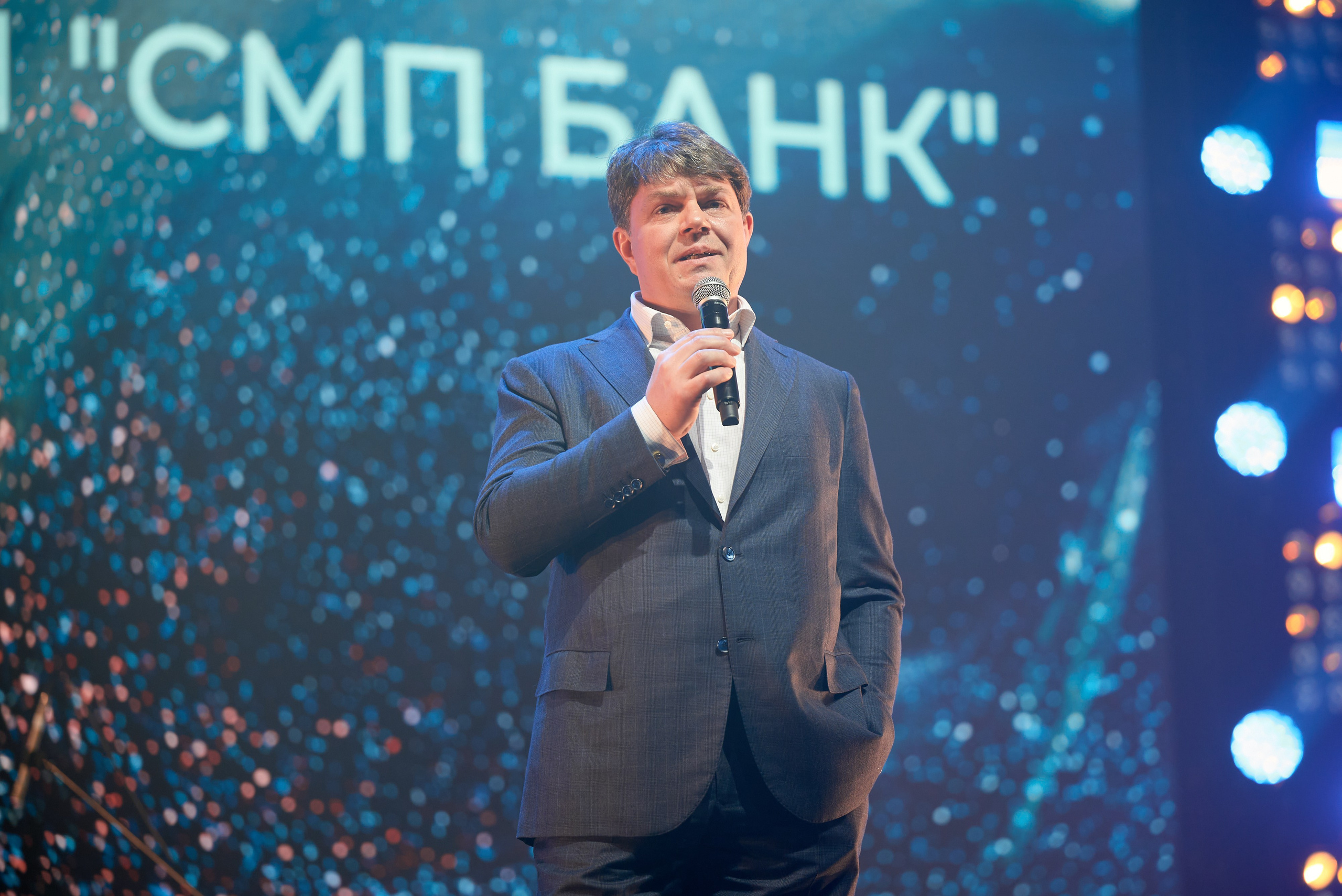 Репортажная фотосъёмка новогоднего корпоратива Банка СМП. Репортажный фотограф в Москве, Сергей Торунов