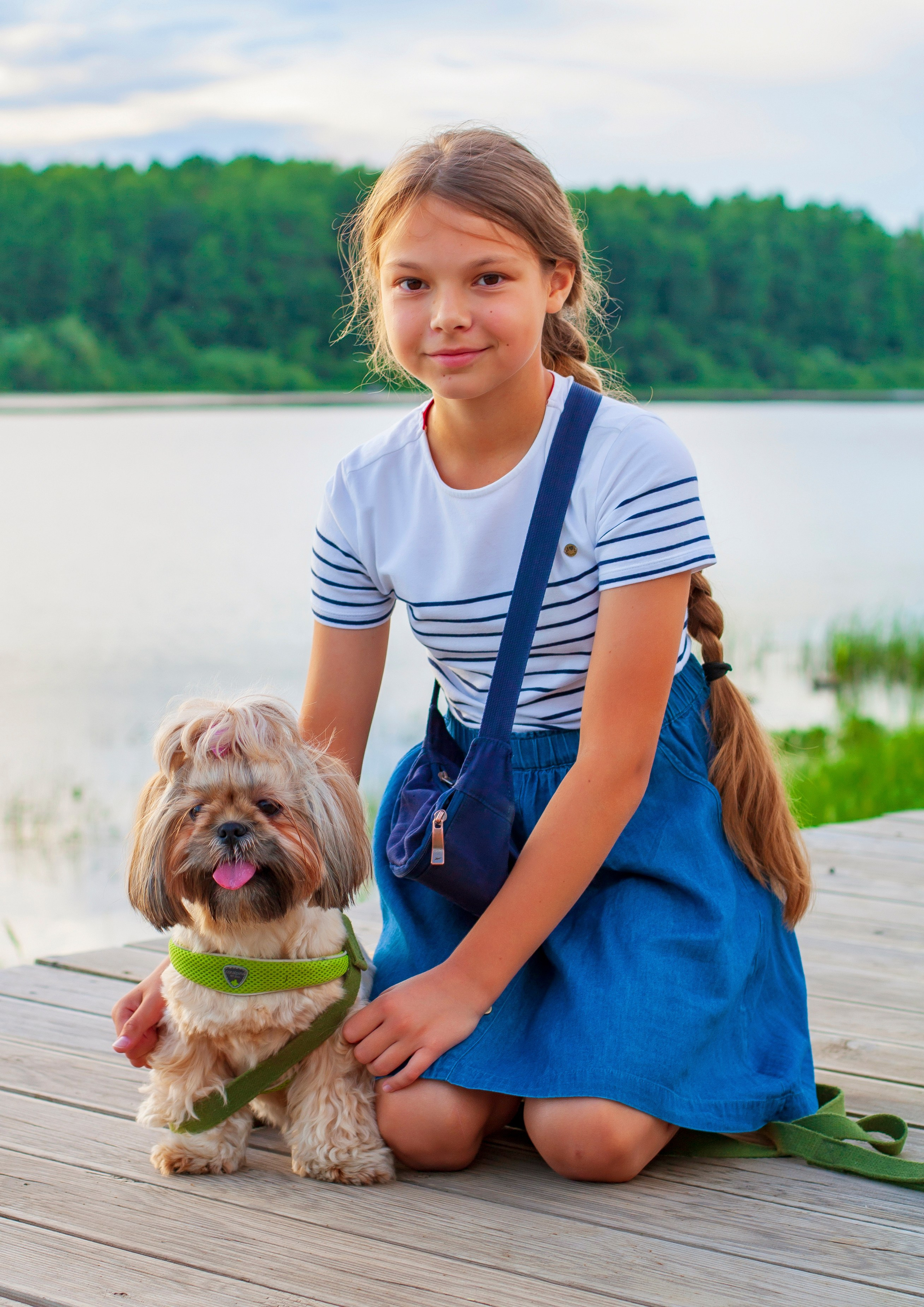 Съемка с питомцем. Фотограф Люся Воробьева