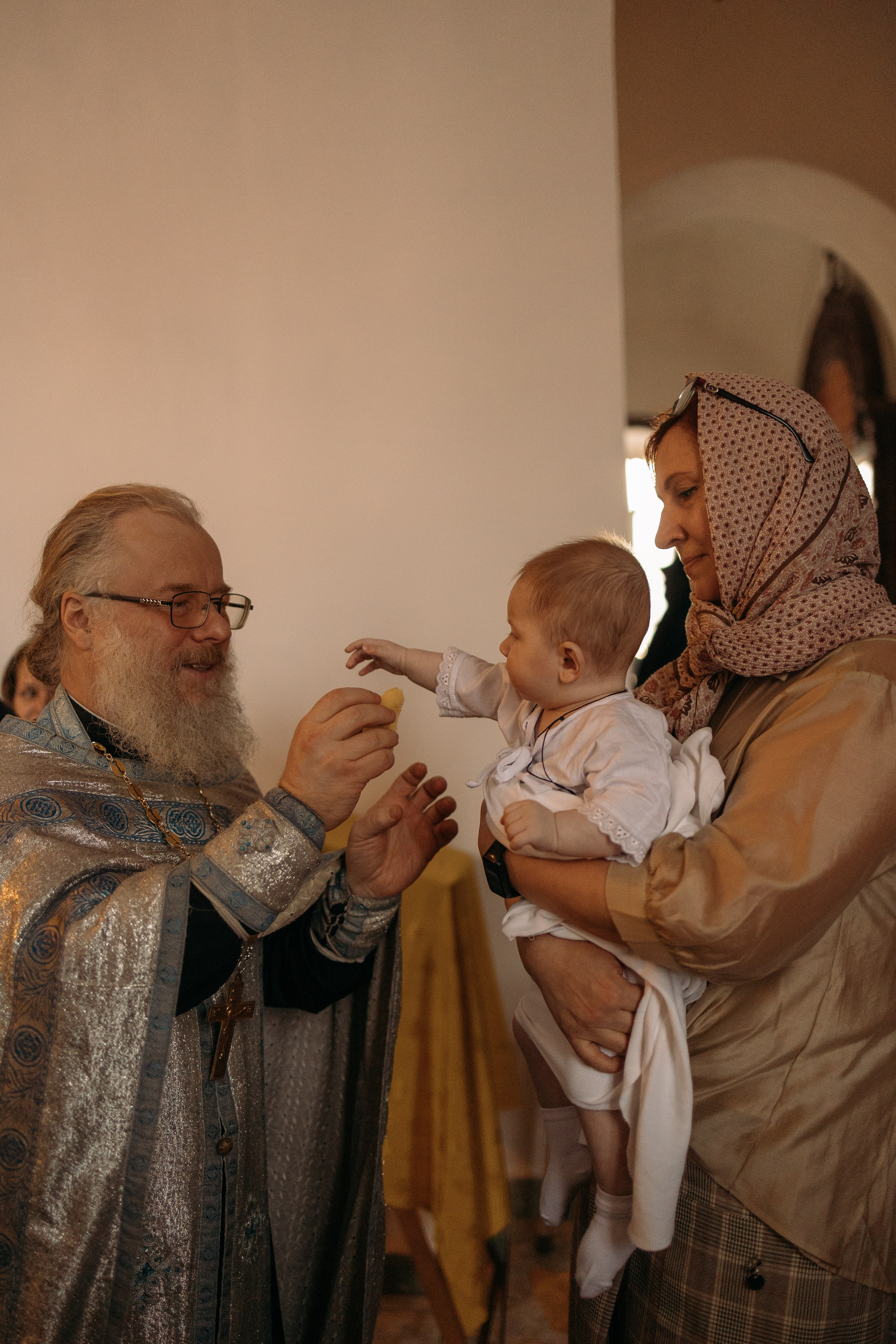 Крещение малышки. Семейный фотограф Александра Тарасова
