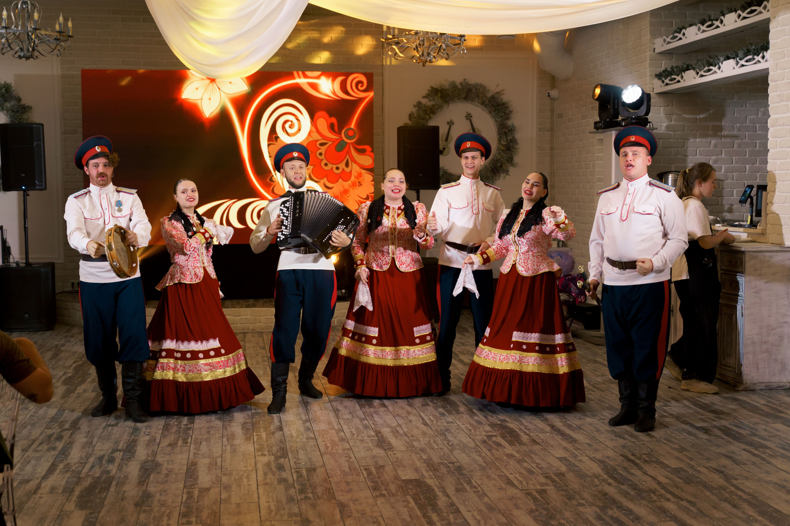 фотосессия свадебного банкета