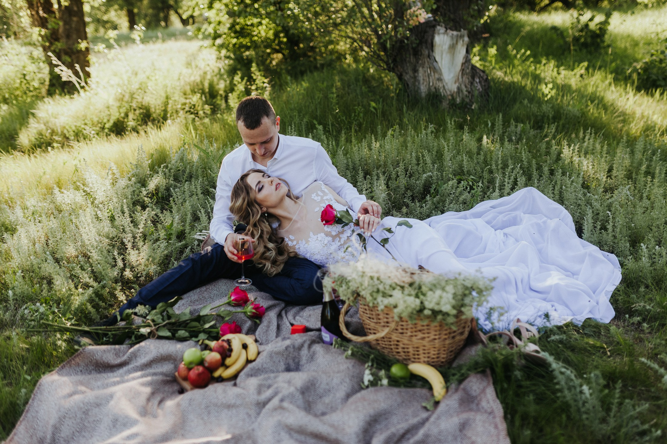 Свадебная фотосессия. Фотографы в городе Волгограде — Людмила Агеева и Алексей Околелов