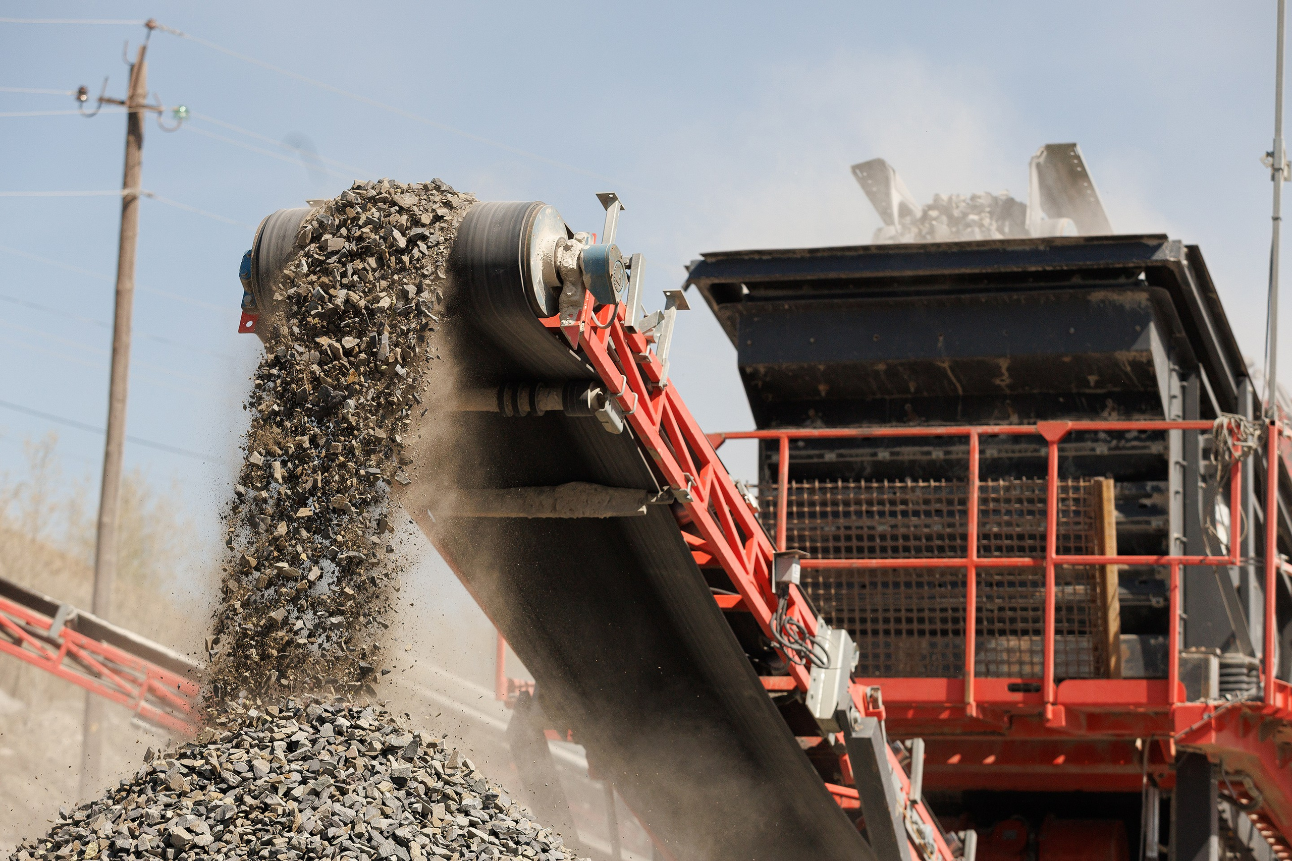 Промышленная фотосъемка на карьере. Профессиональный фотограф в Новосибирске