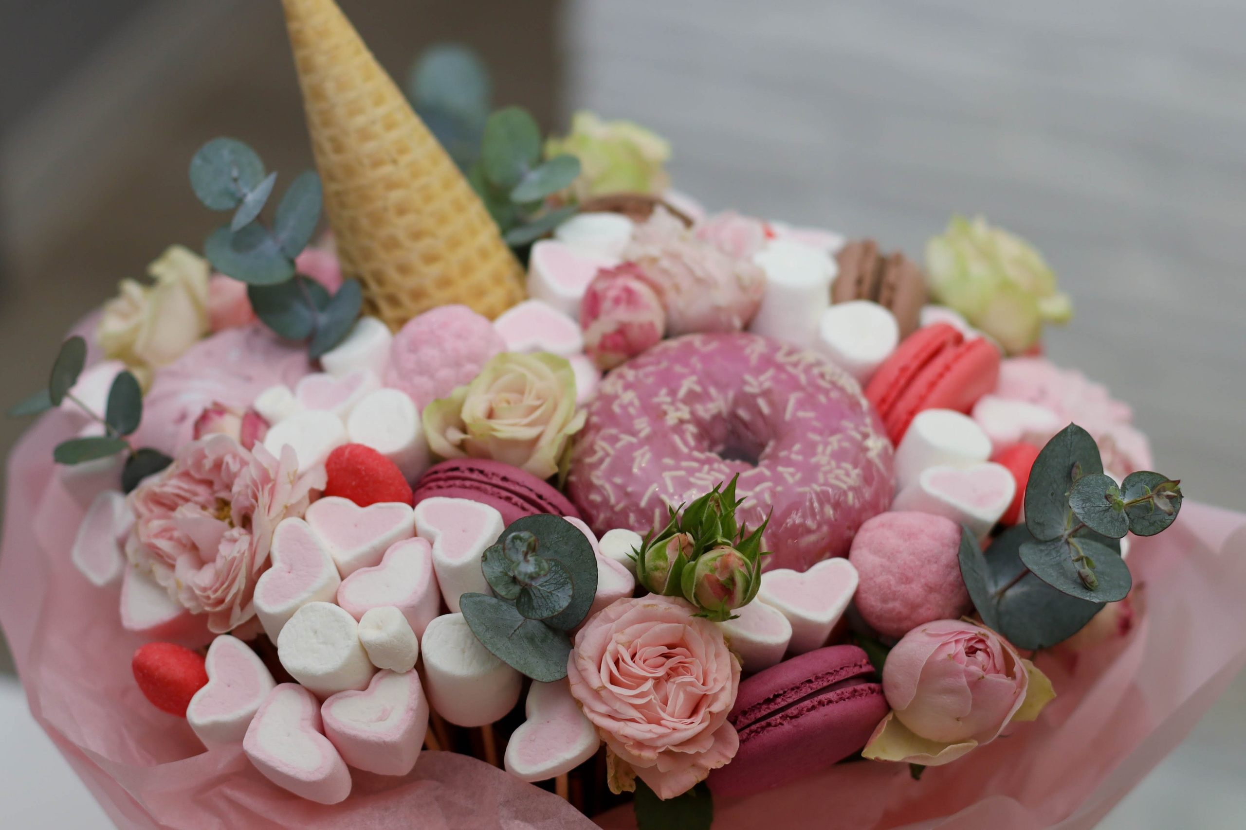 Букеты из зефира. Семейный, детский, свадебный фотограф в Москве, Люберцах