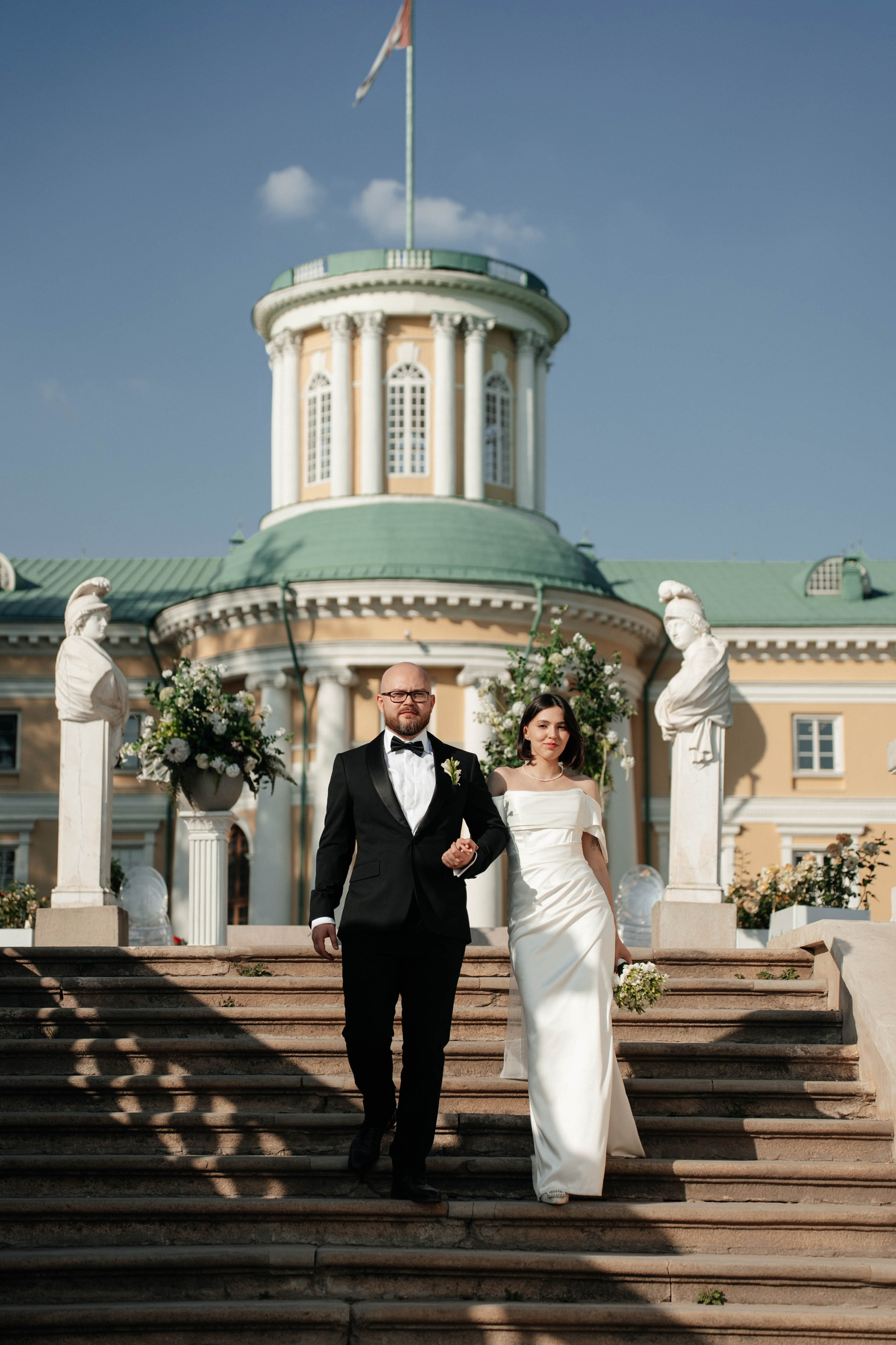 Регистрация в Архангельском | ресторан Дача. Свадебный фотограф Москва Александра Аверкова