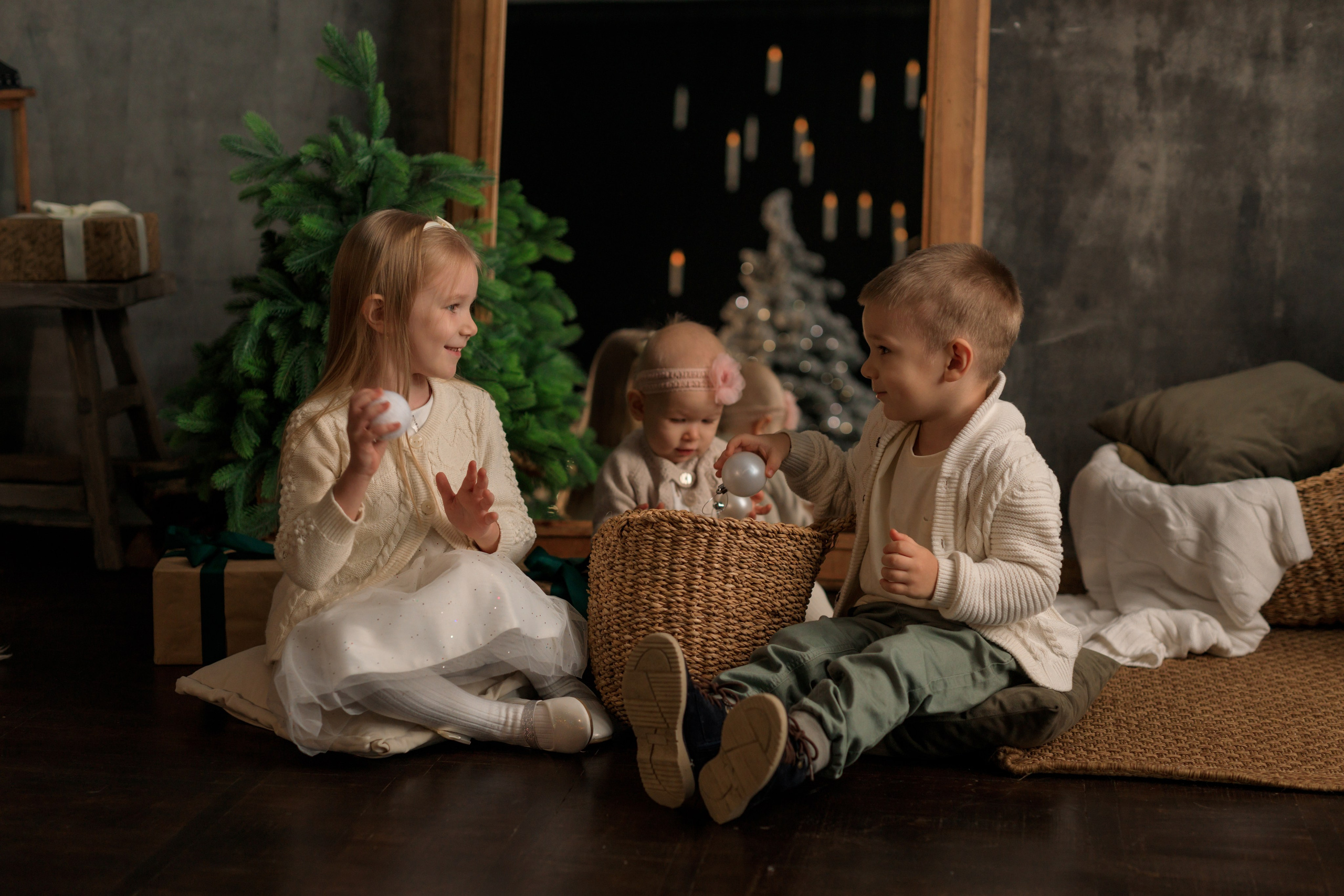 Мама, дети и бабушка. Семейный и детский фотограф в Краснодаре Элона Литвинова