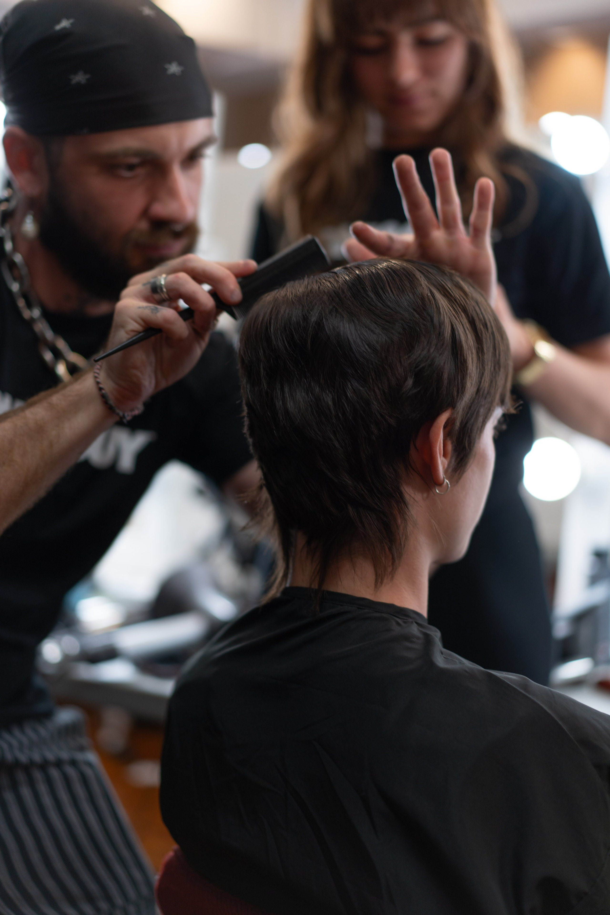 BTS for TONI&GUY. Ekaterina-samoylova.com