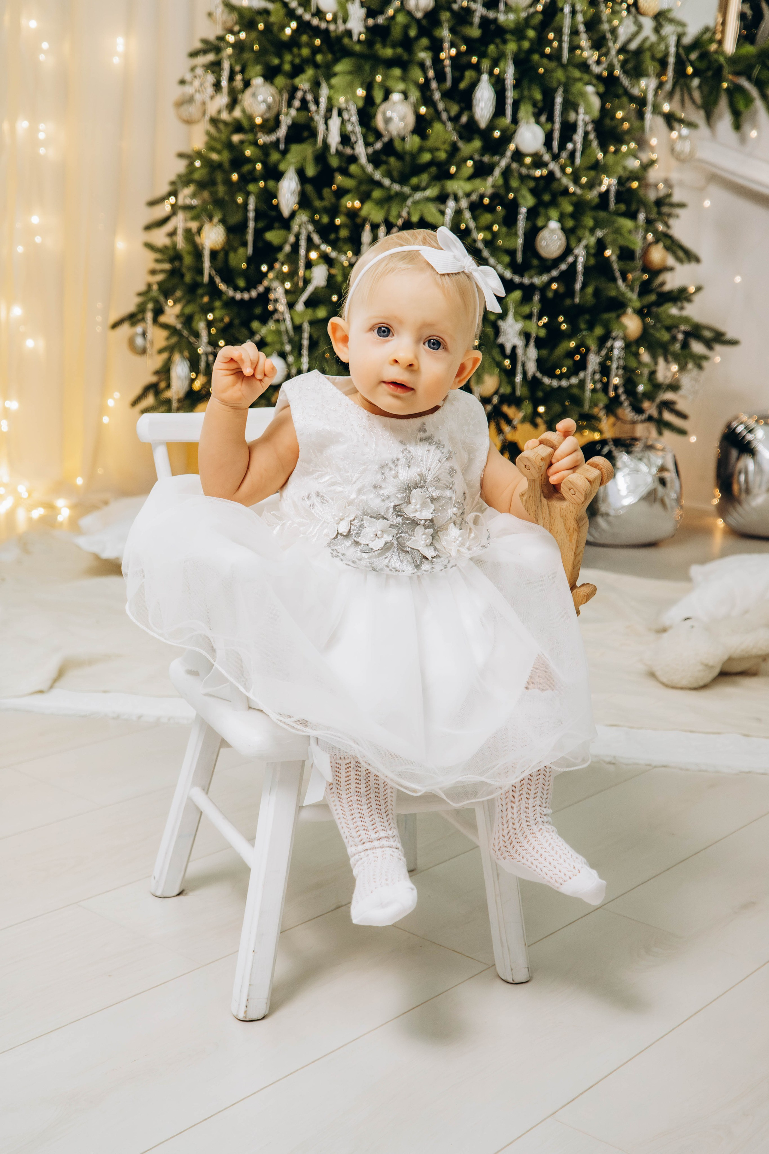 Съемка на годик малышки. Студия «LuLu». Фотограф Москва Валерия Веденина