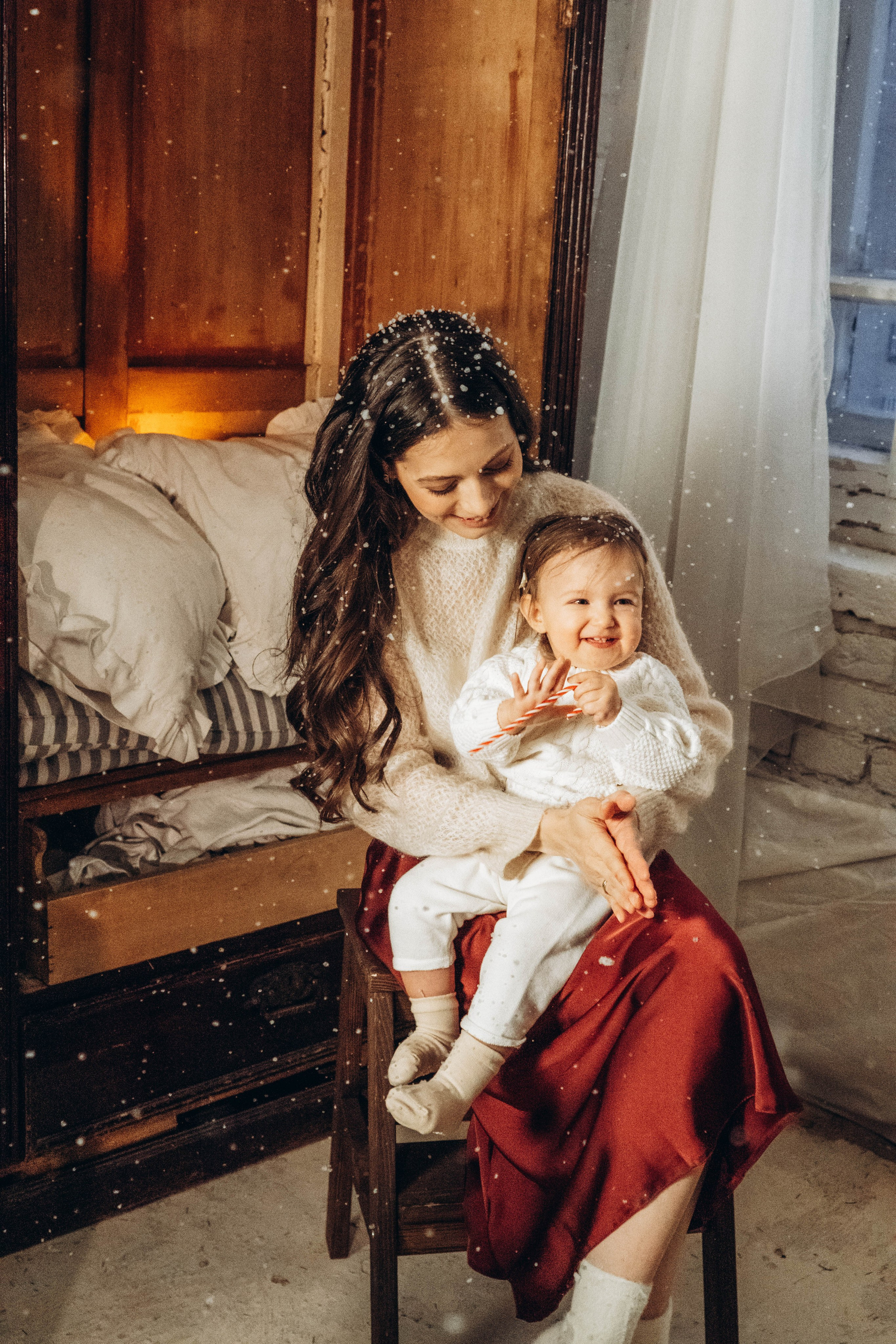 Анастасия и Мира. Студия «Мох». Фотограф Москва Валерия Веденина