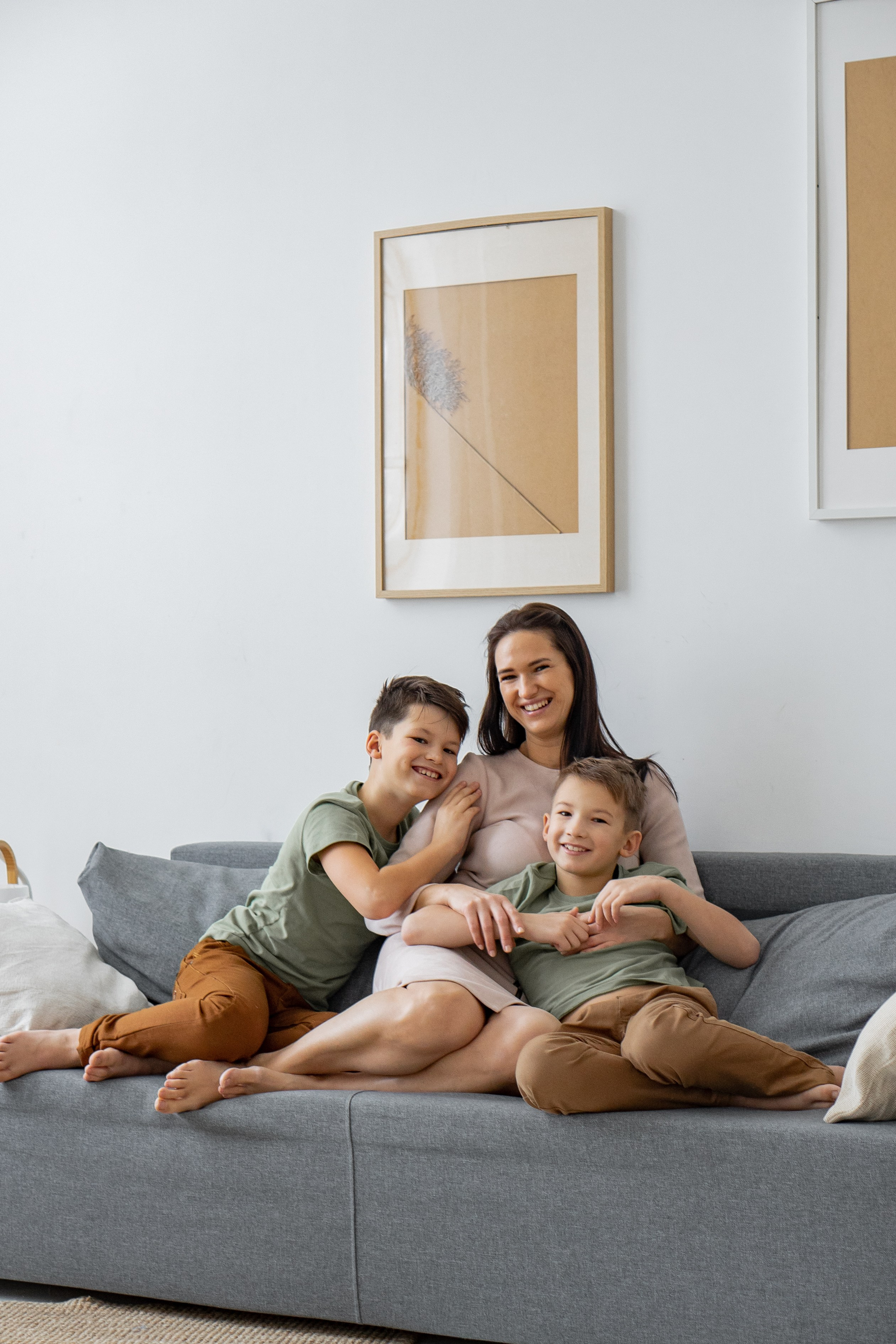 Семья Н. в фотостудии. Фотограф Ольга Игорева