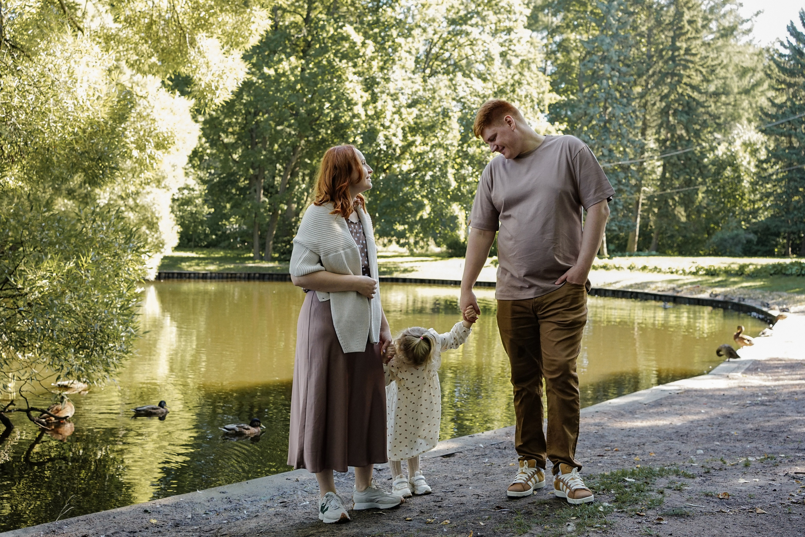 Семейная фотосессия в Парке 300-летия. Фотограф Ольга Игорева