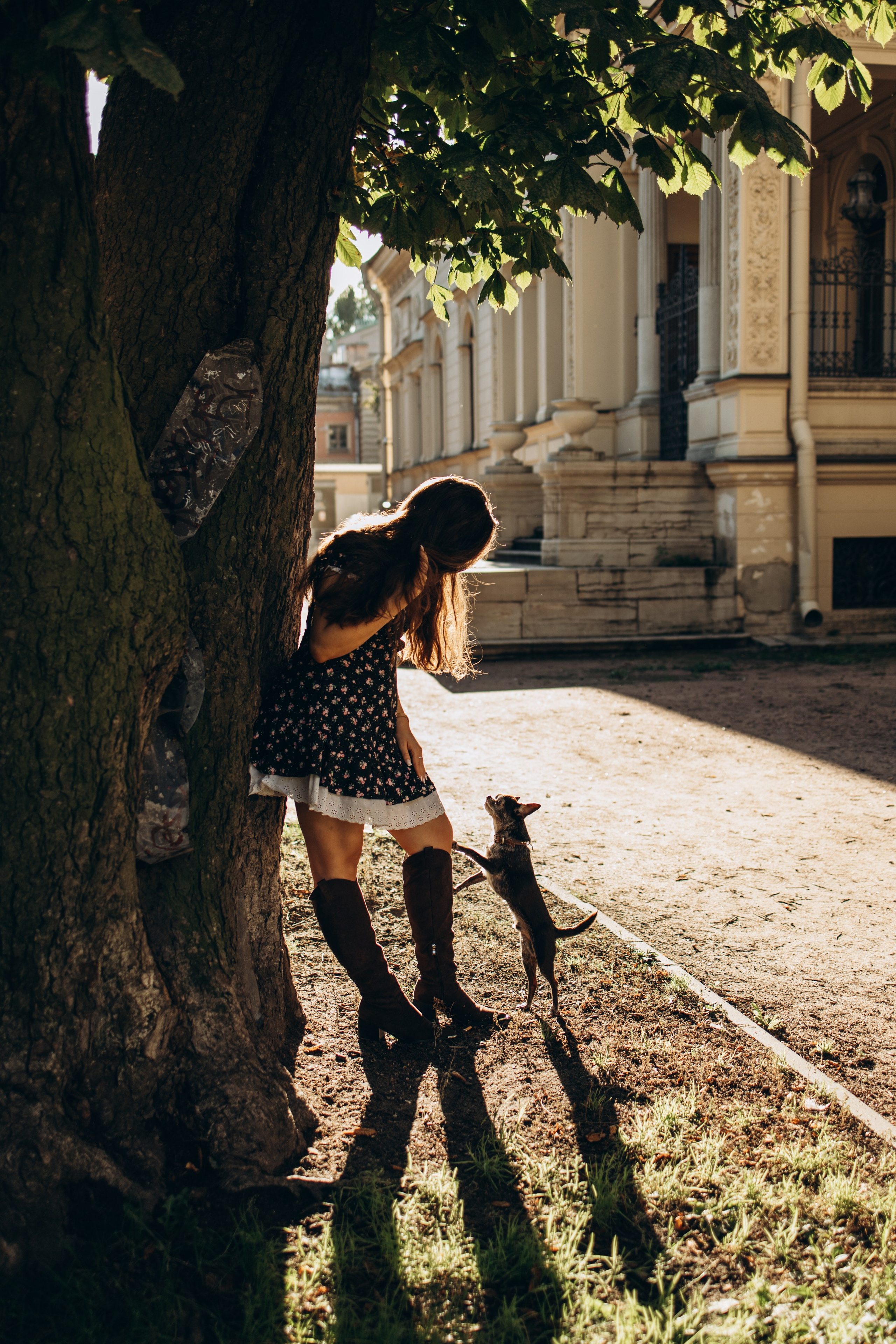 Даша и ее мальчики. Фотограф — Анималист | Санкт-Петербург