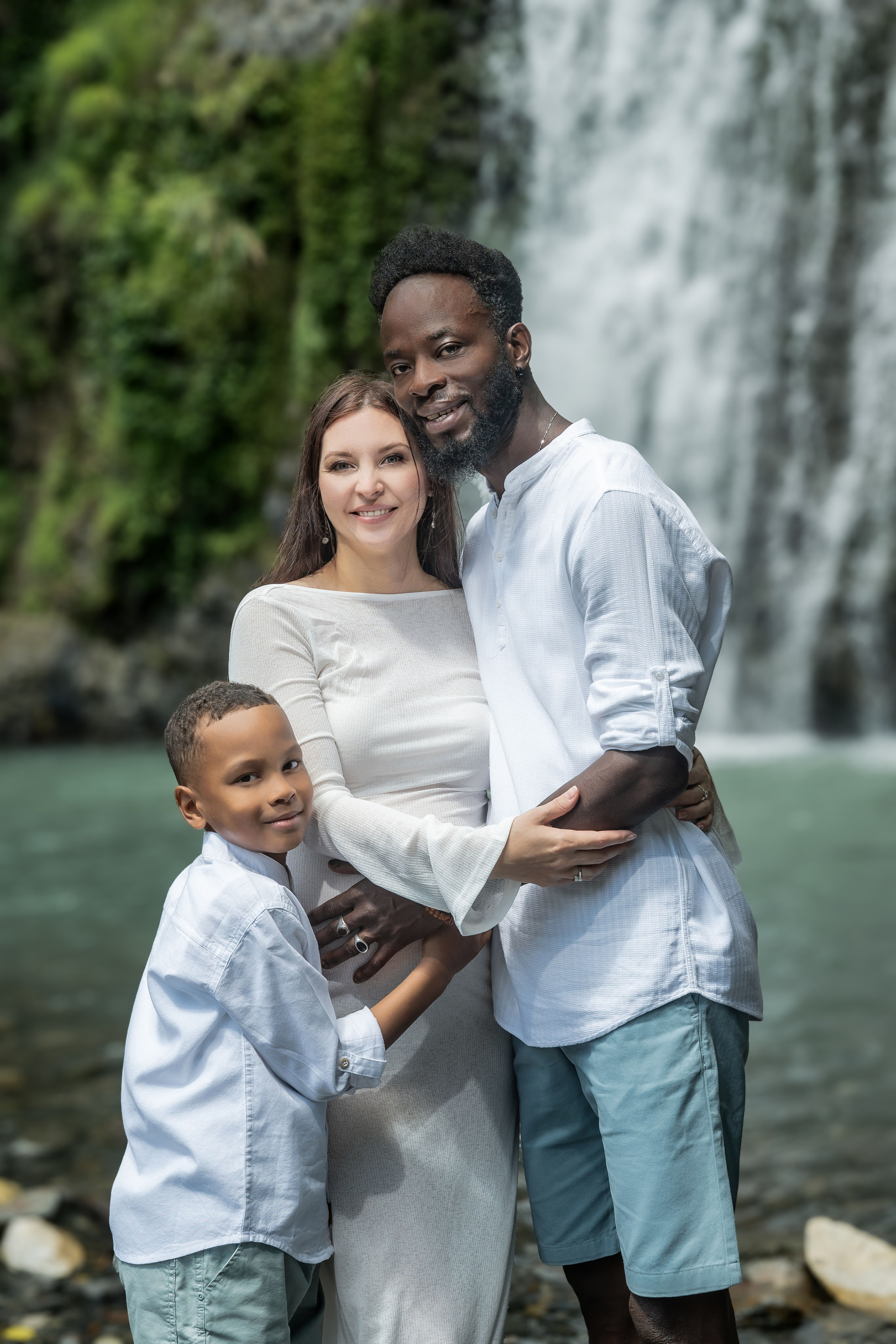 Тьерри и Светлана водопады. Наталья Слесаренко фотограф в Сочи