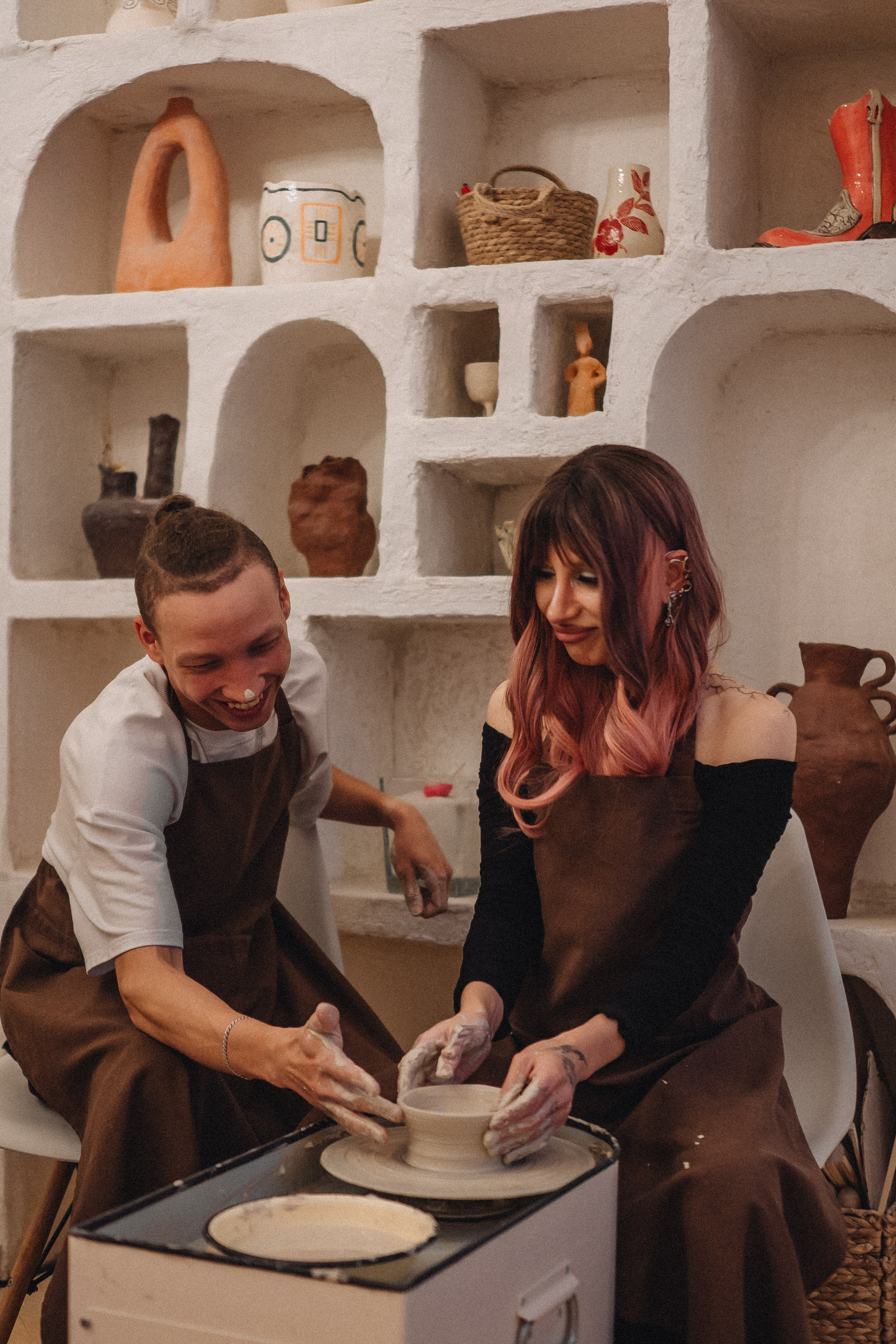 СВИДАНИЕ В ГОНЧАРНОЙ МАСТЕРСКОЙ. Профессиональный фотограф, Санкт-Петербург — Виктория Богомолова