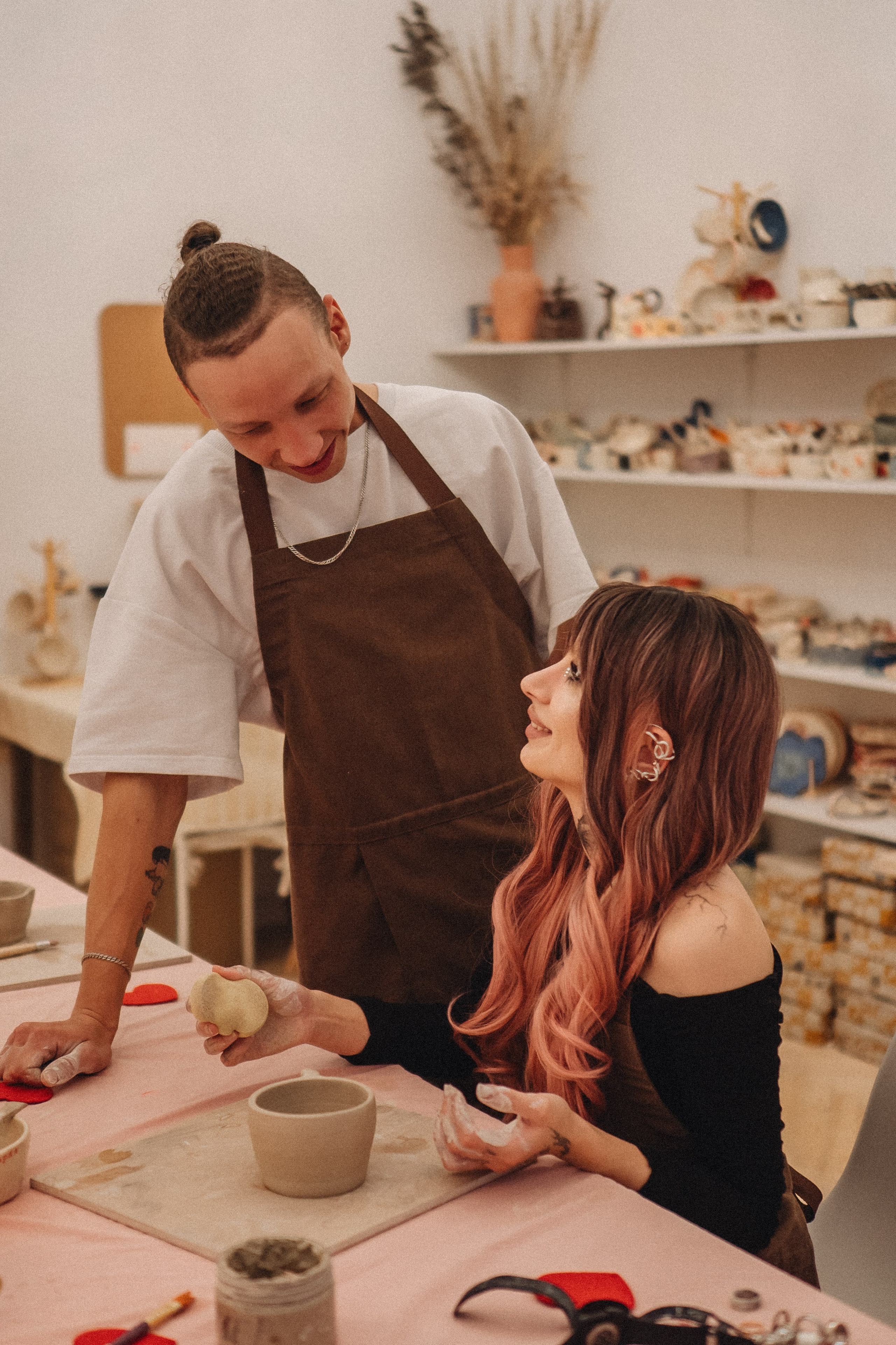 СВИДАНИЕ В ГОНЧАРНОЙ МАСТЕРСКОЙ. Профессиональный фотограф, Санкт-Петербург — Виктория Богомолова