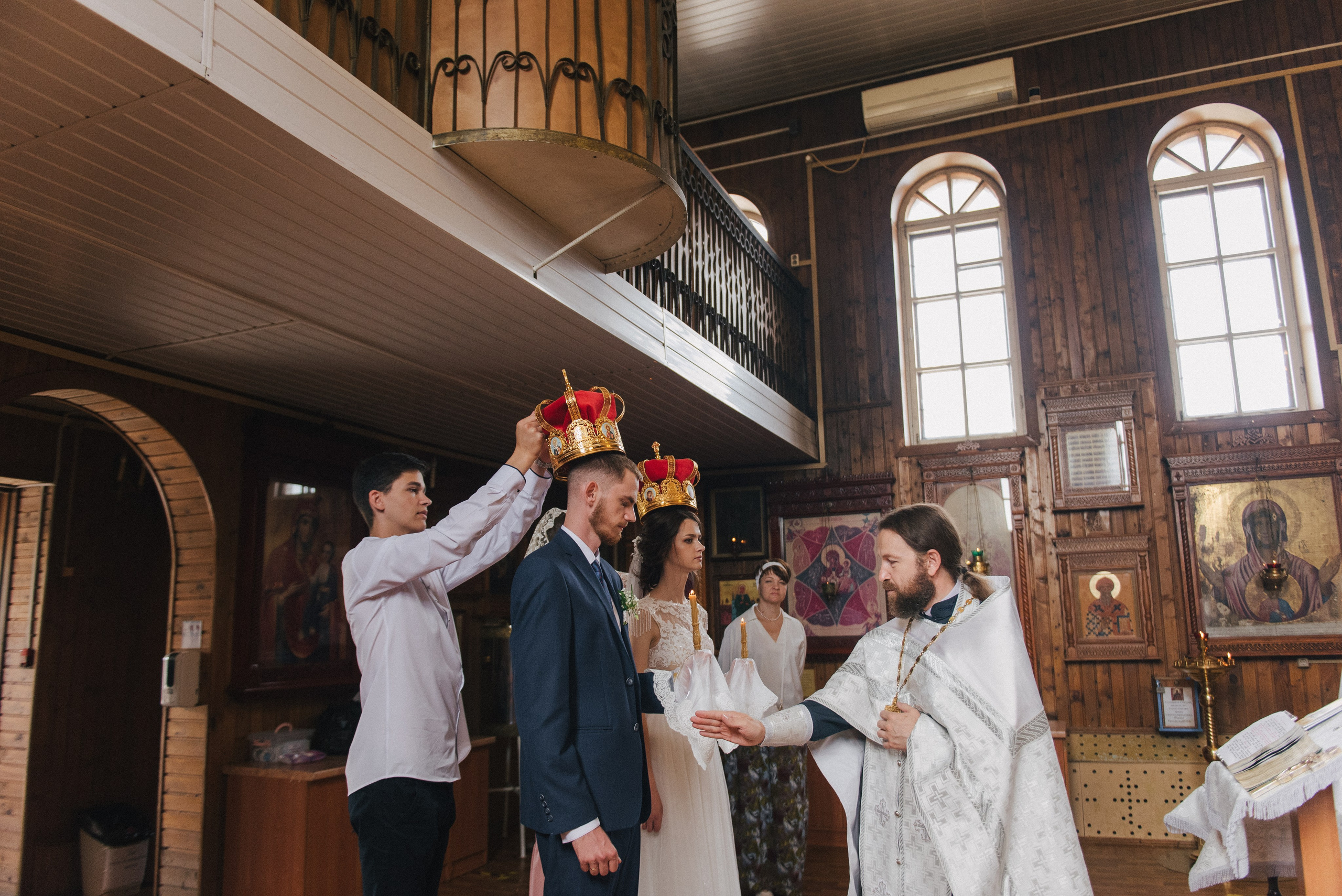 Венчание Никиты и Тони — Храм Иоанна Кронштадского. Свадебный и семейный фотограф Волгоград Москва