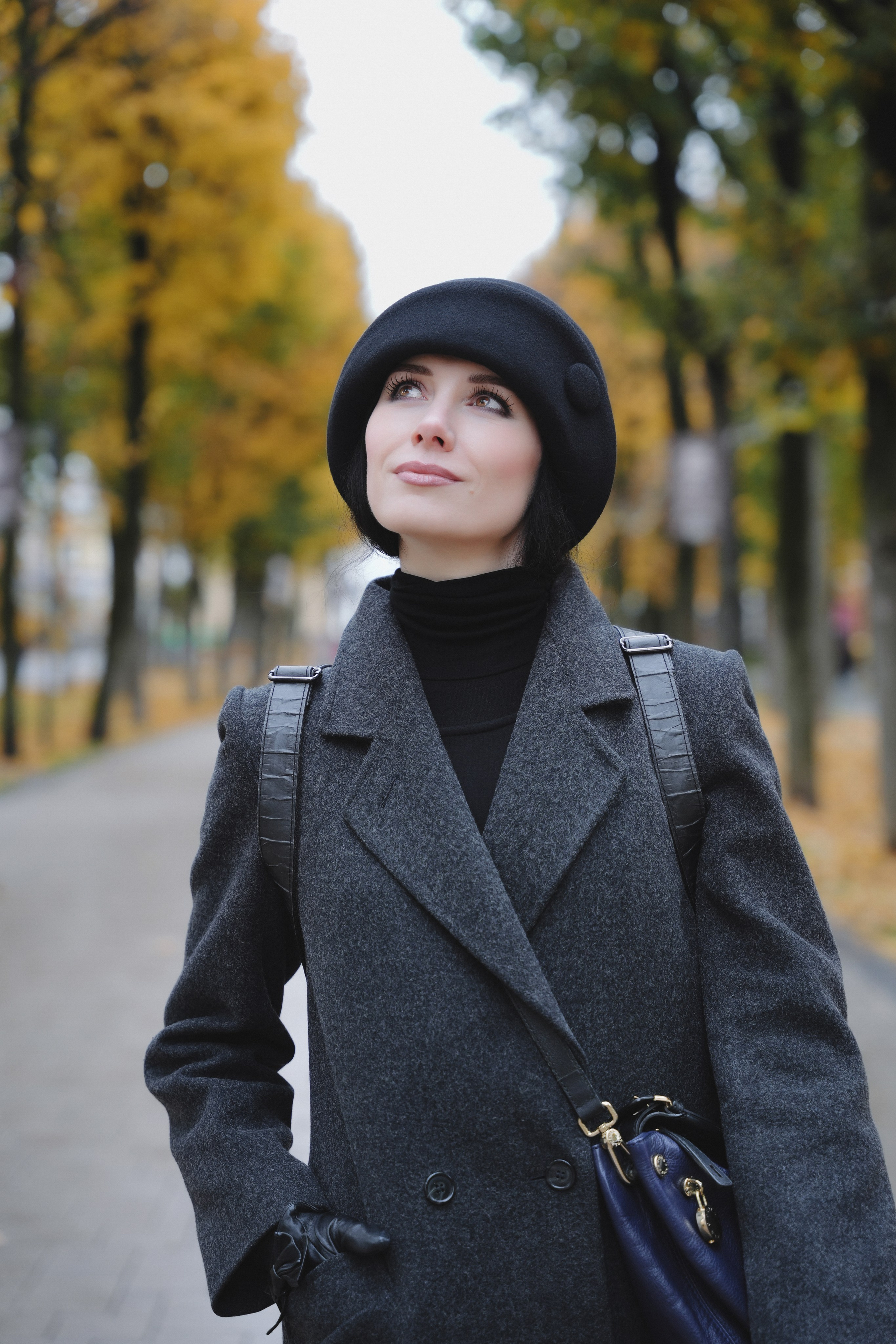 красивый женский портрет