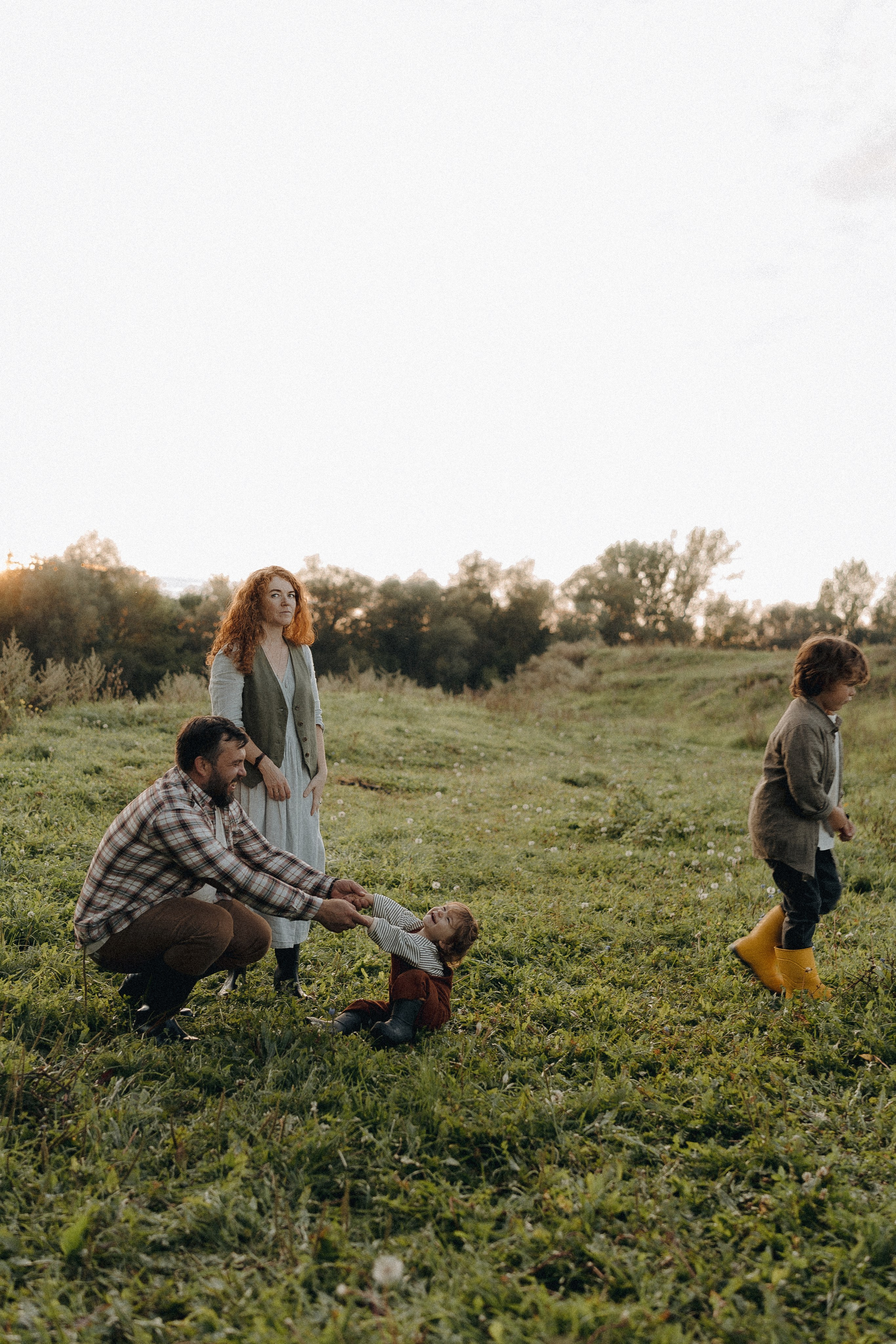 На рыбалке. Семейный и домашний фотограф в Уфе Ирина Гарасюта