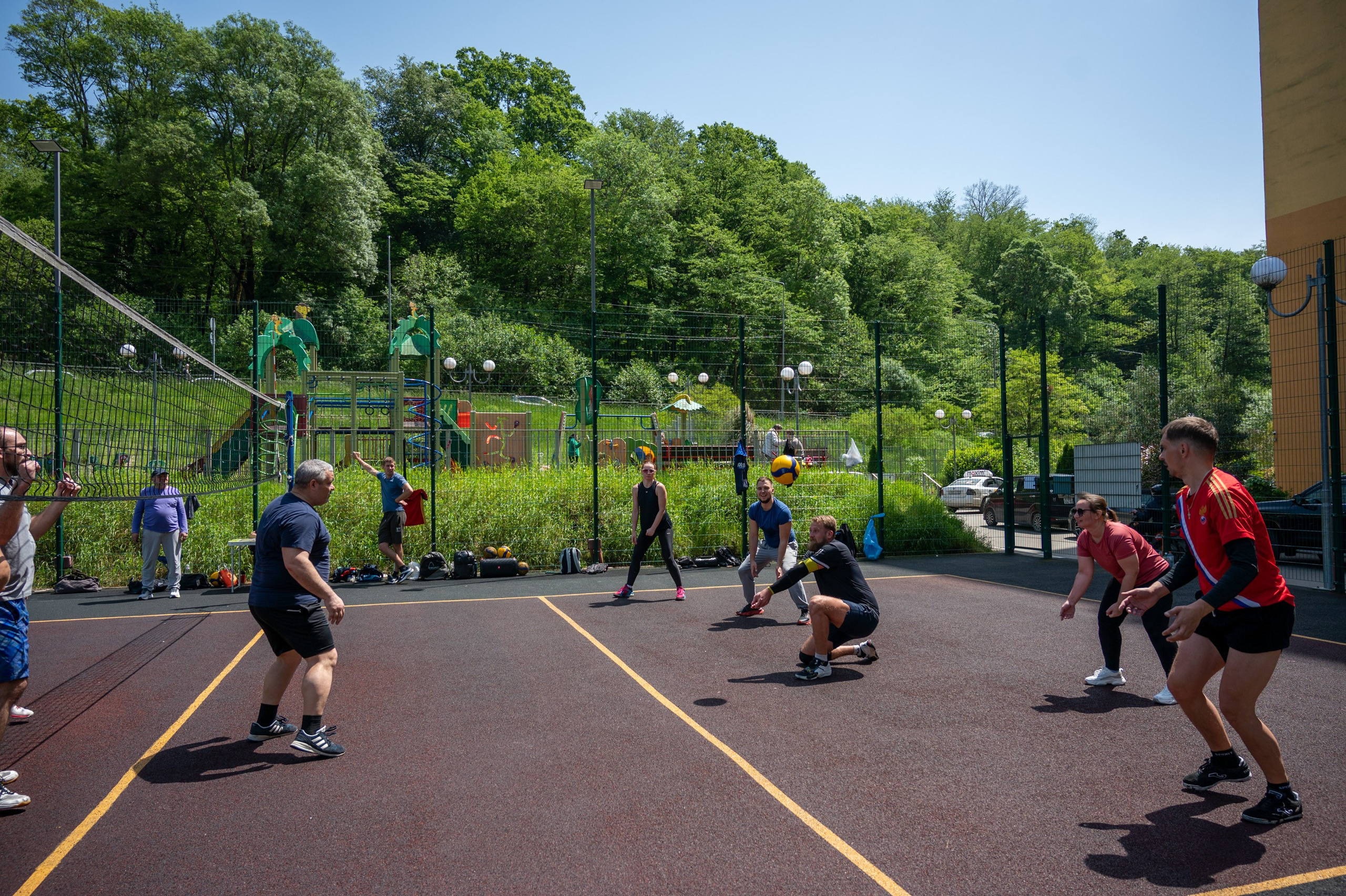 Турнир по Волейболу. Фотографирую счастливых людей в Сочи