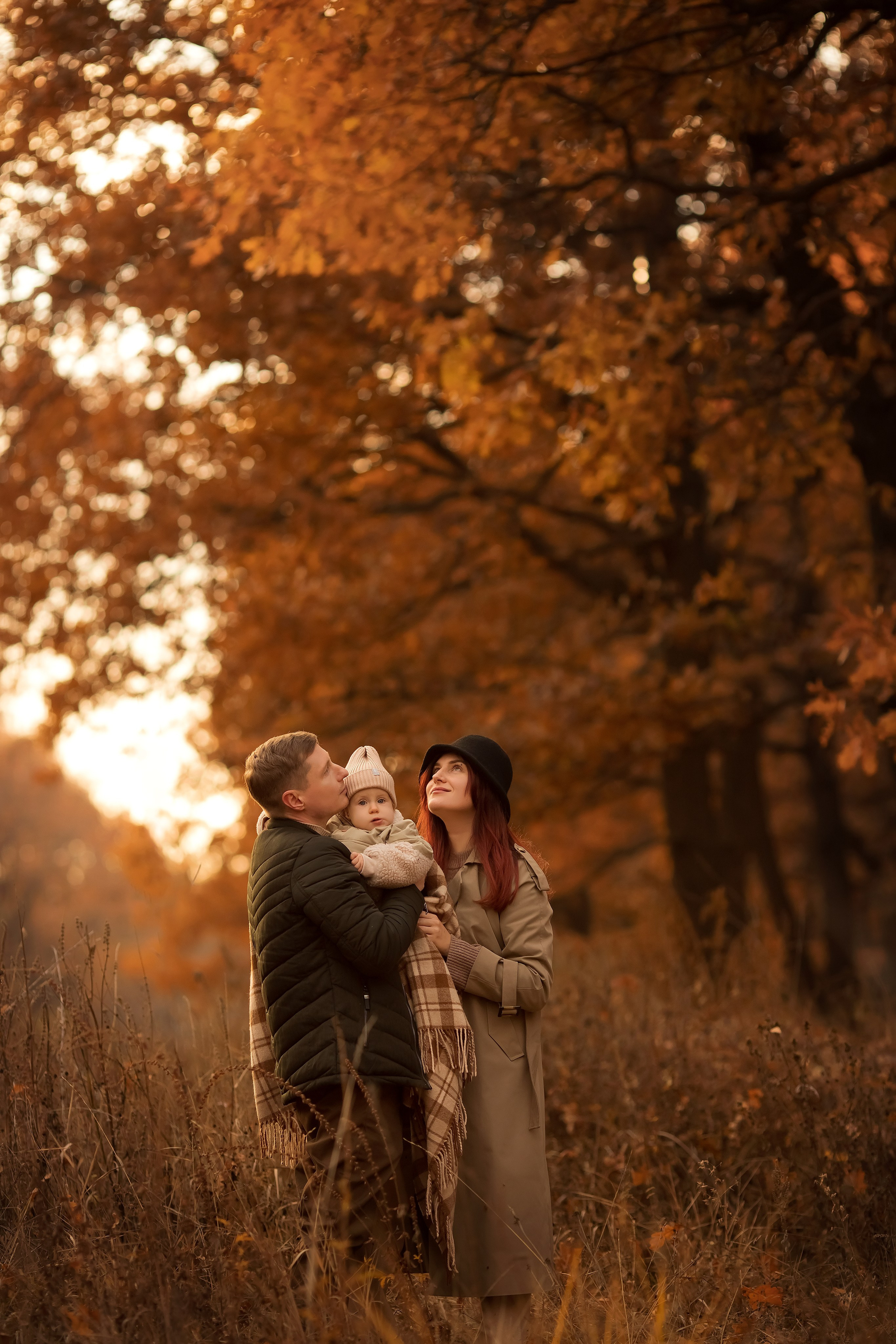 Осень в лесу. Семейный и детский фотограф в Саратове Полина Коткина
