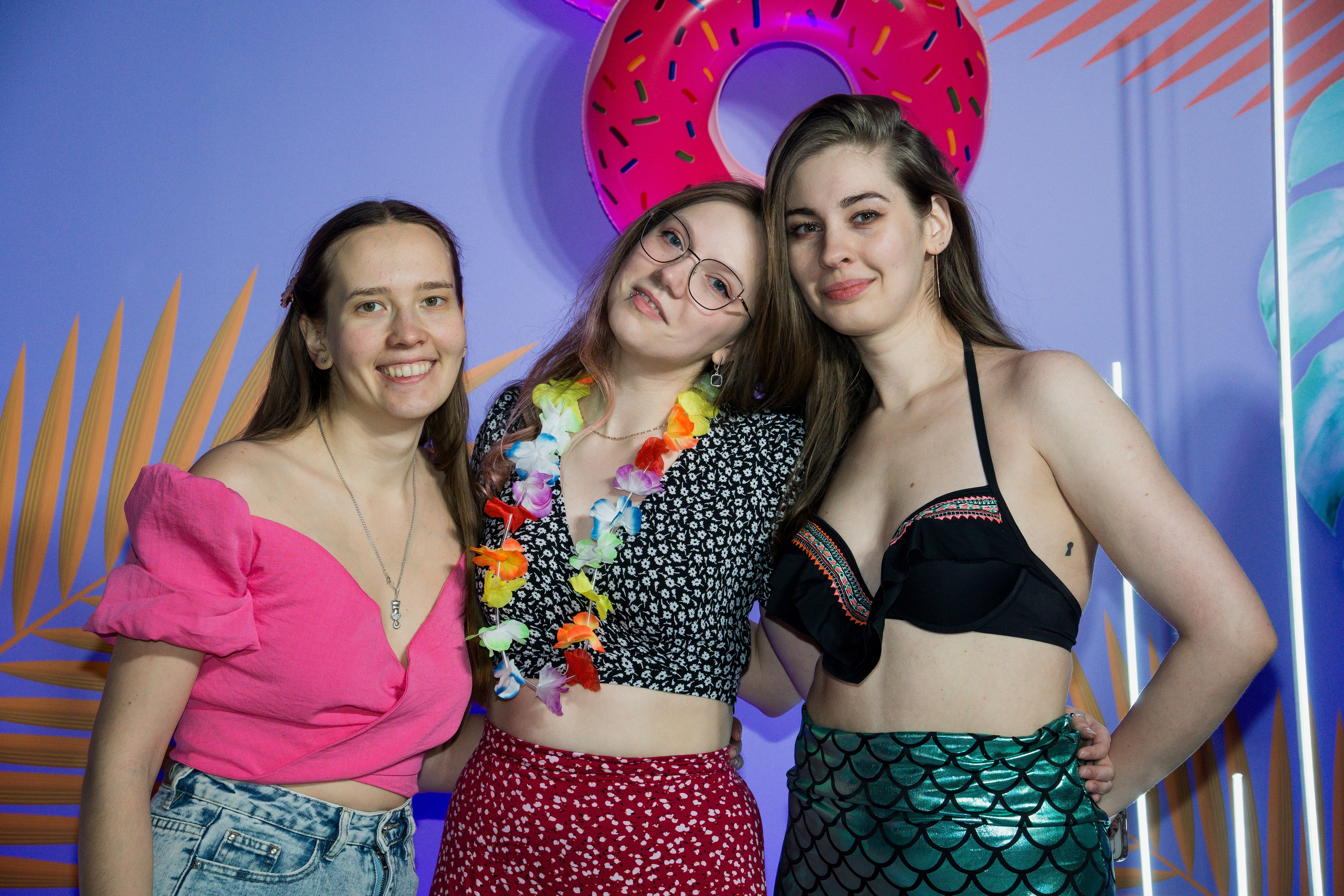 МТС корпоратив Гавайская вечеринка. Фотограф