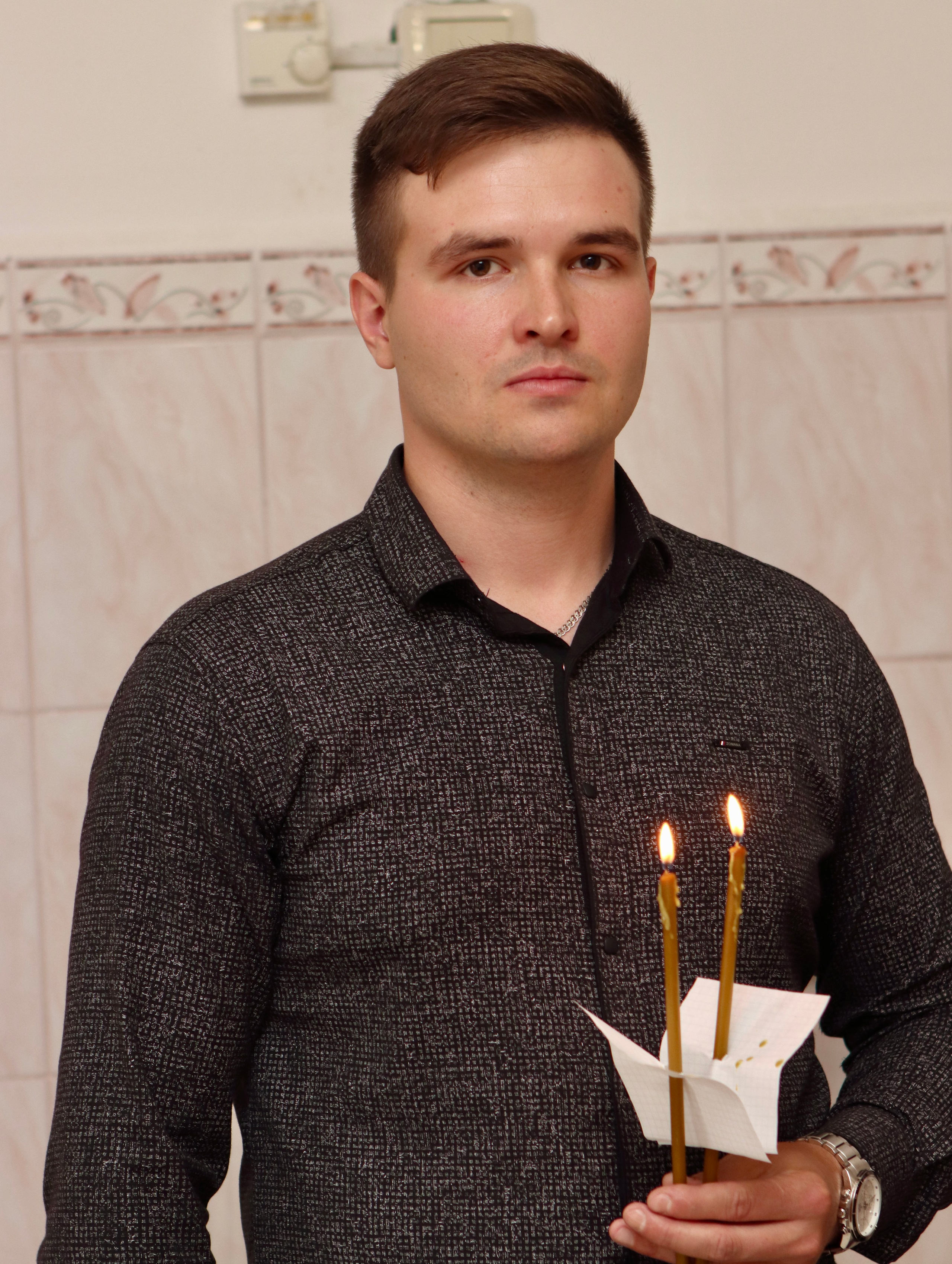 Анастасия и Вадим — крещение Виктории. Фотограф в Курске Смирнов Евгений