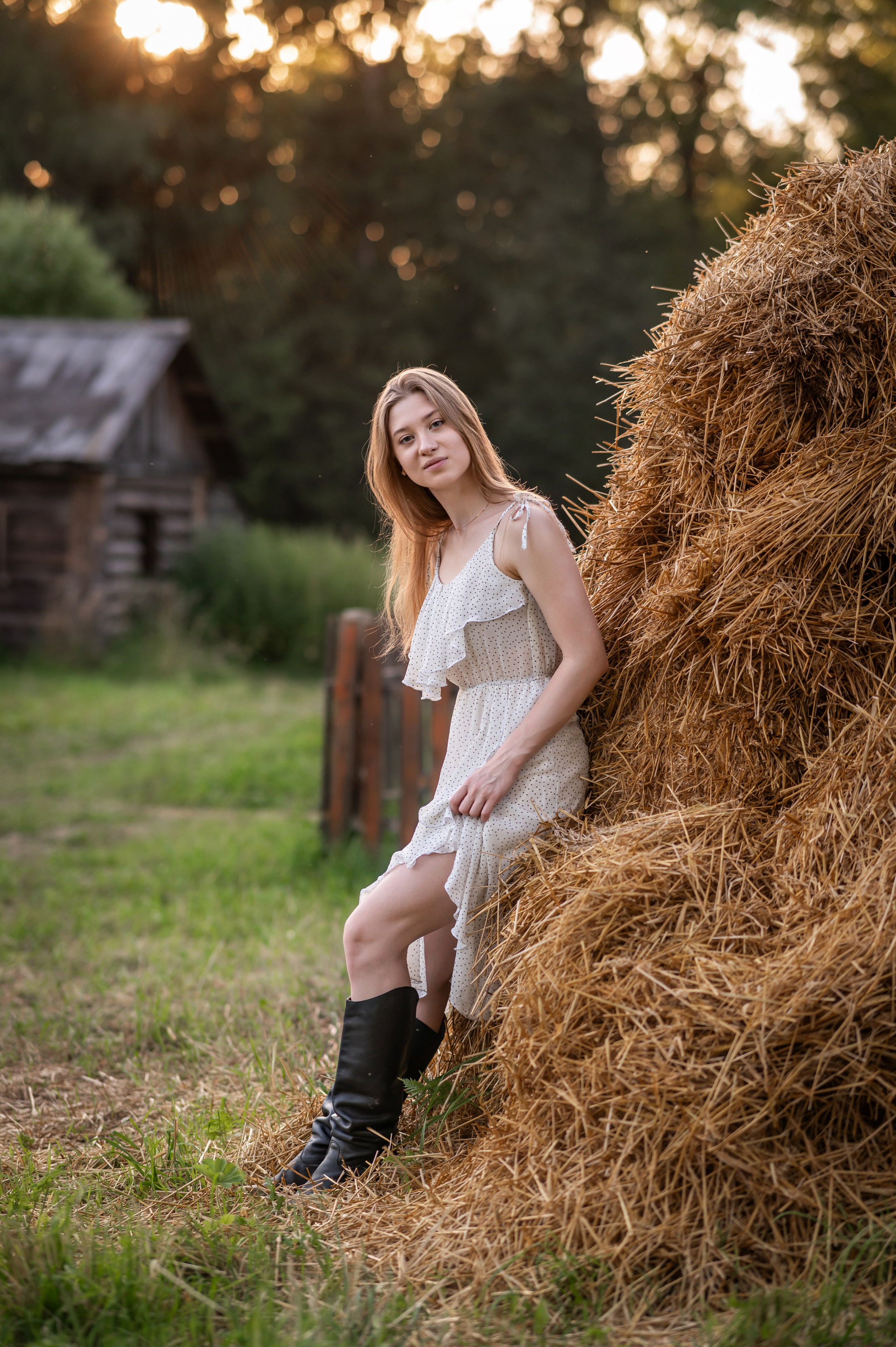 Анастасия в кинодеревне (Горки Ленинские)