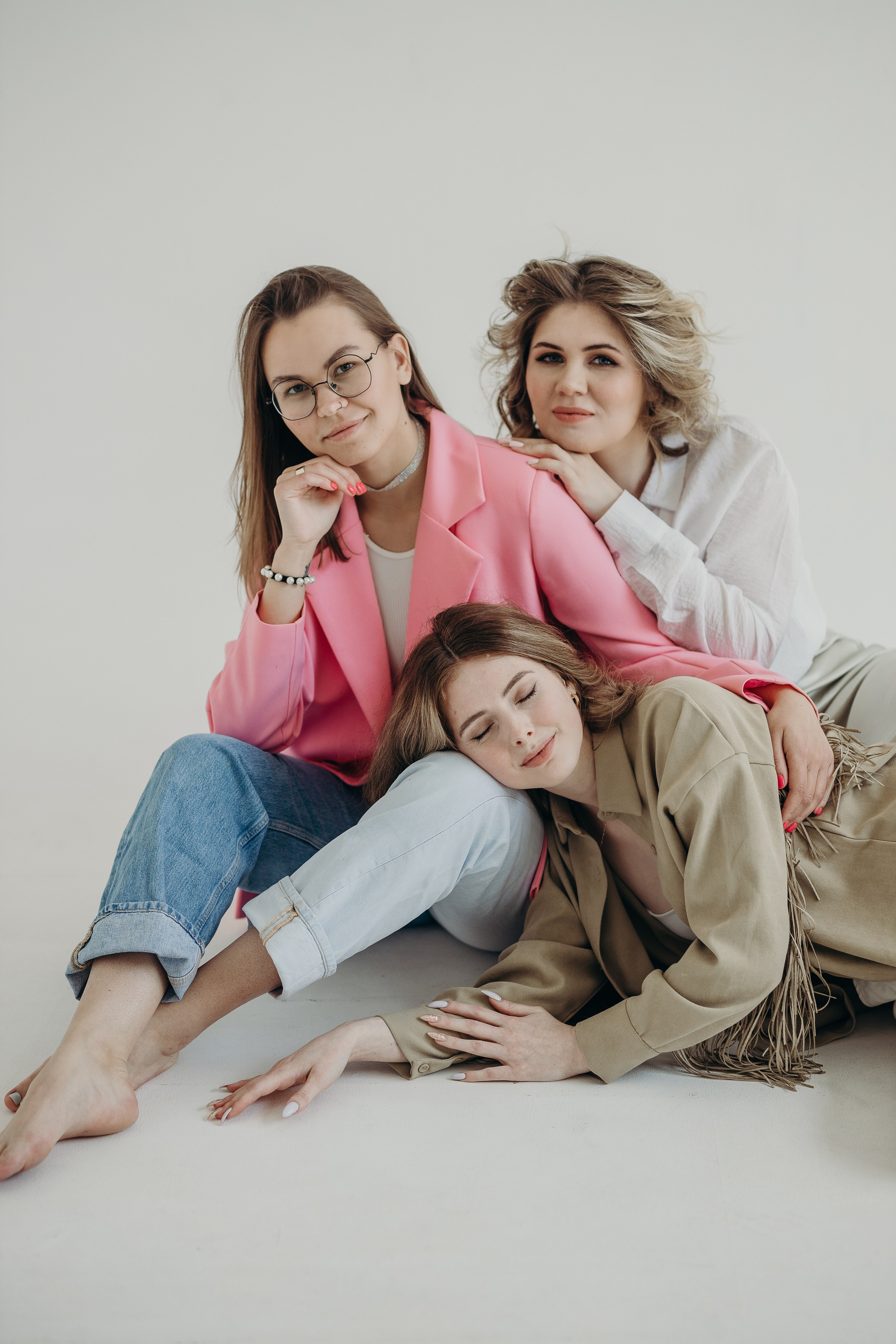 Лена, Катя и Юля. Фотограф Екатерина Заречнова