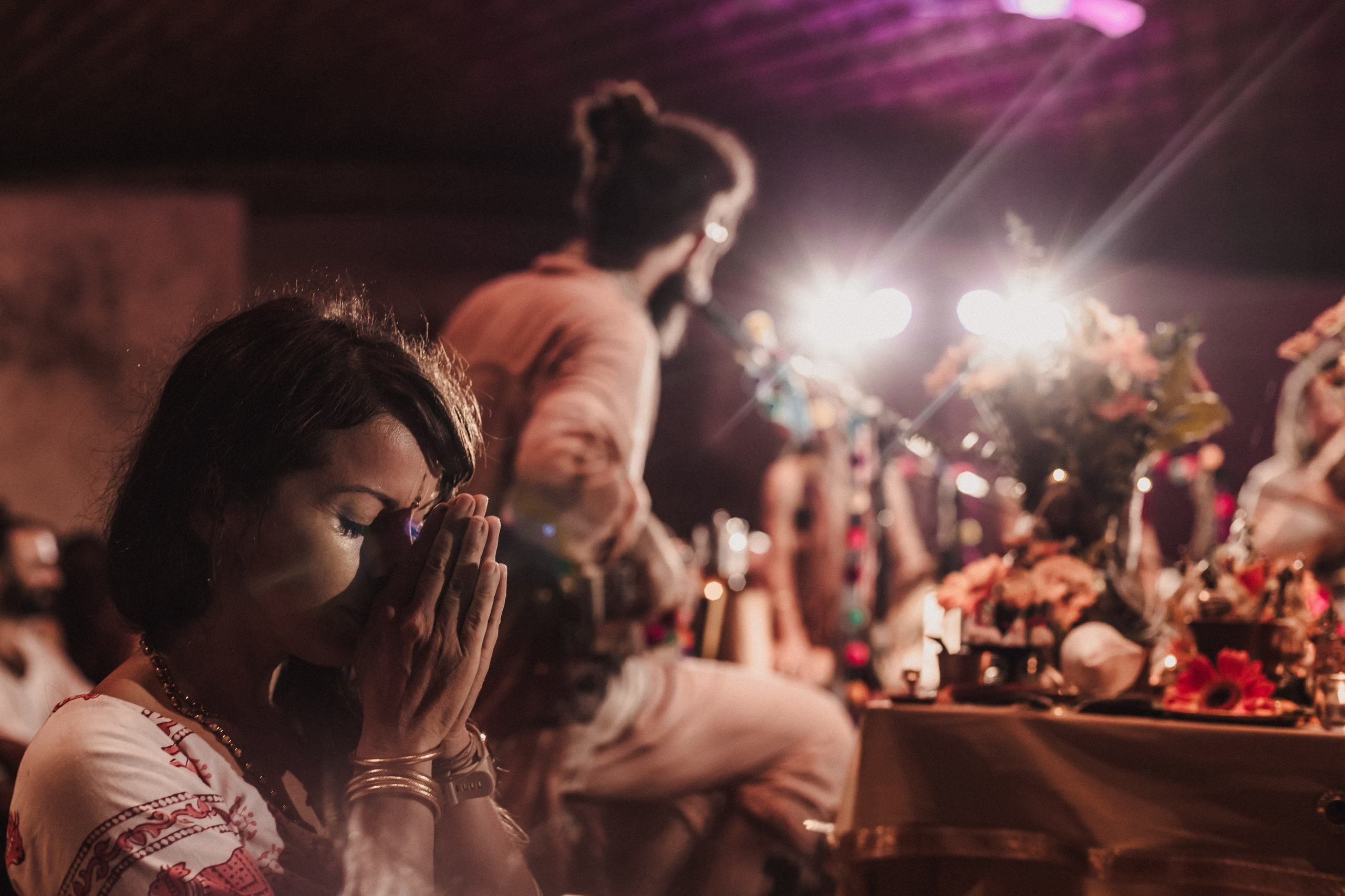 Hanuman Project kirtan at Alchemy march. Mariam Bagdasaryan