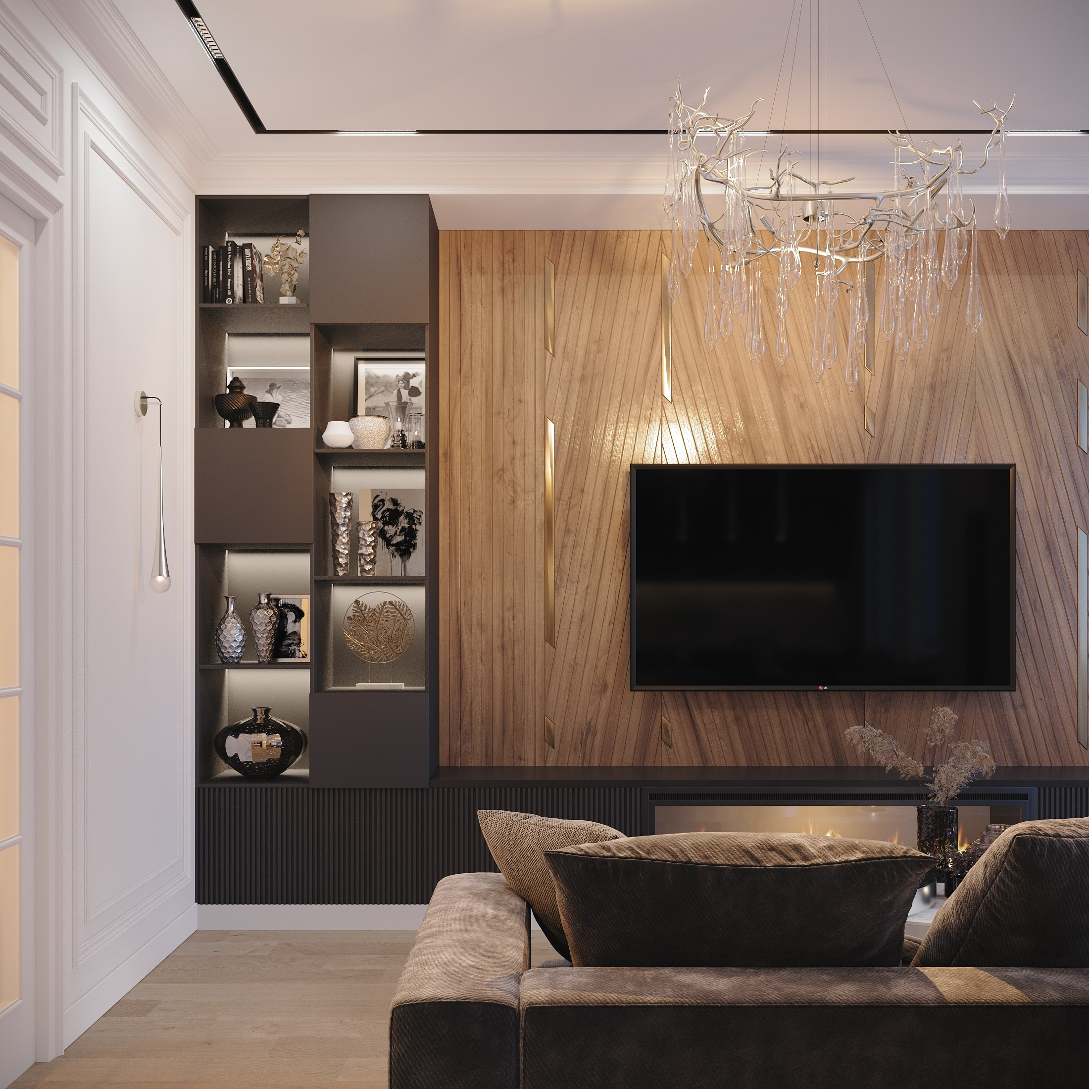 Визуализация квартиры для девушки-фотографа. Студия 3d визуализации Arcviz