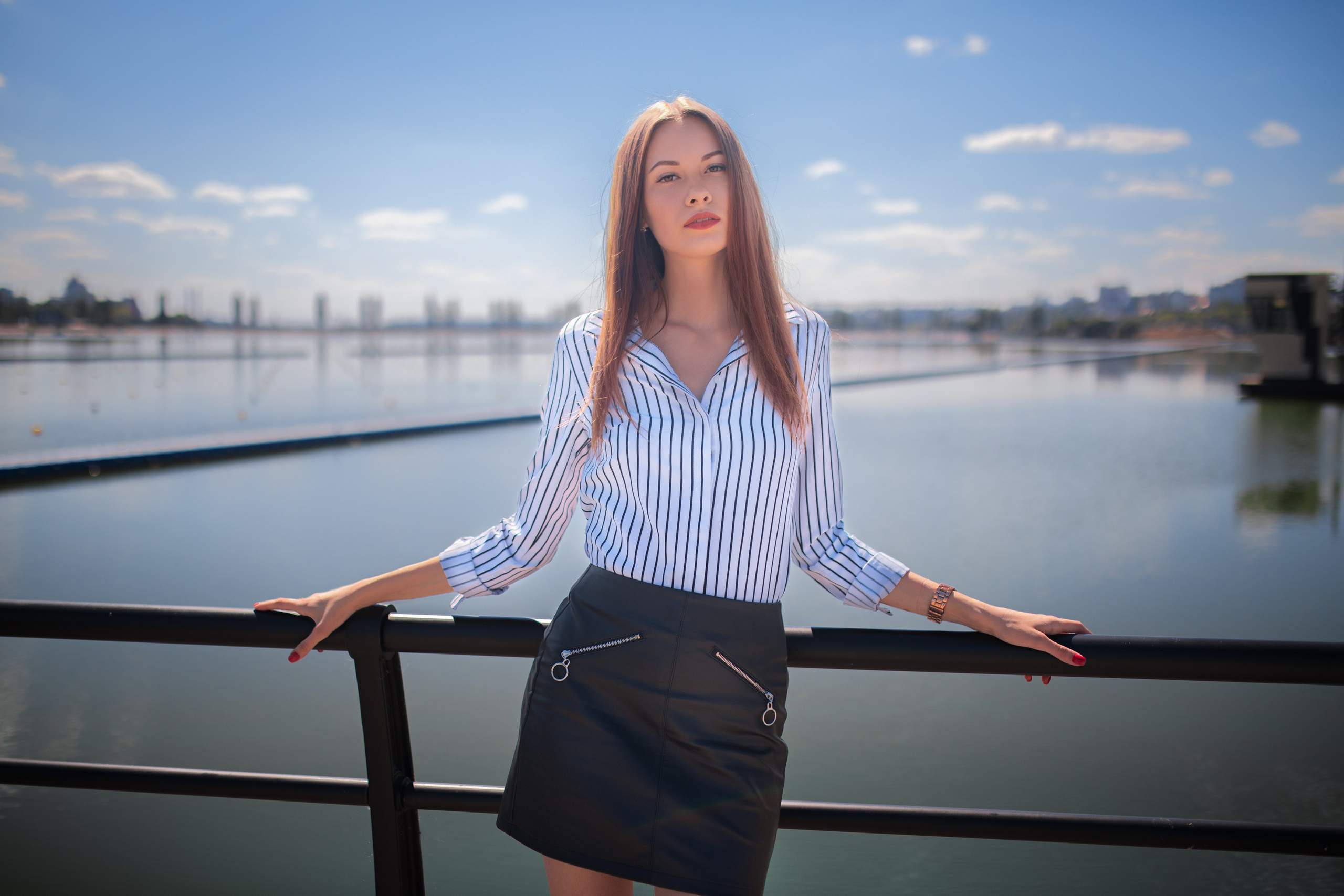 Съемка с Ольгой на набережной в формате для «себя»