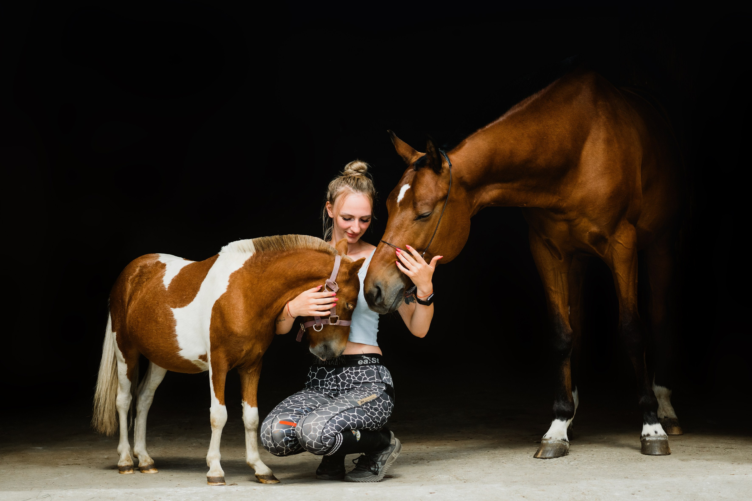 Life with horse. Saamill