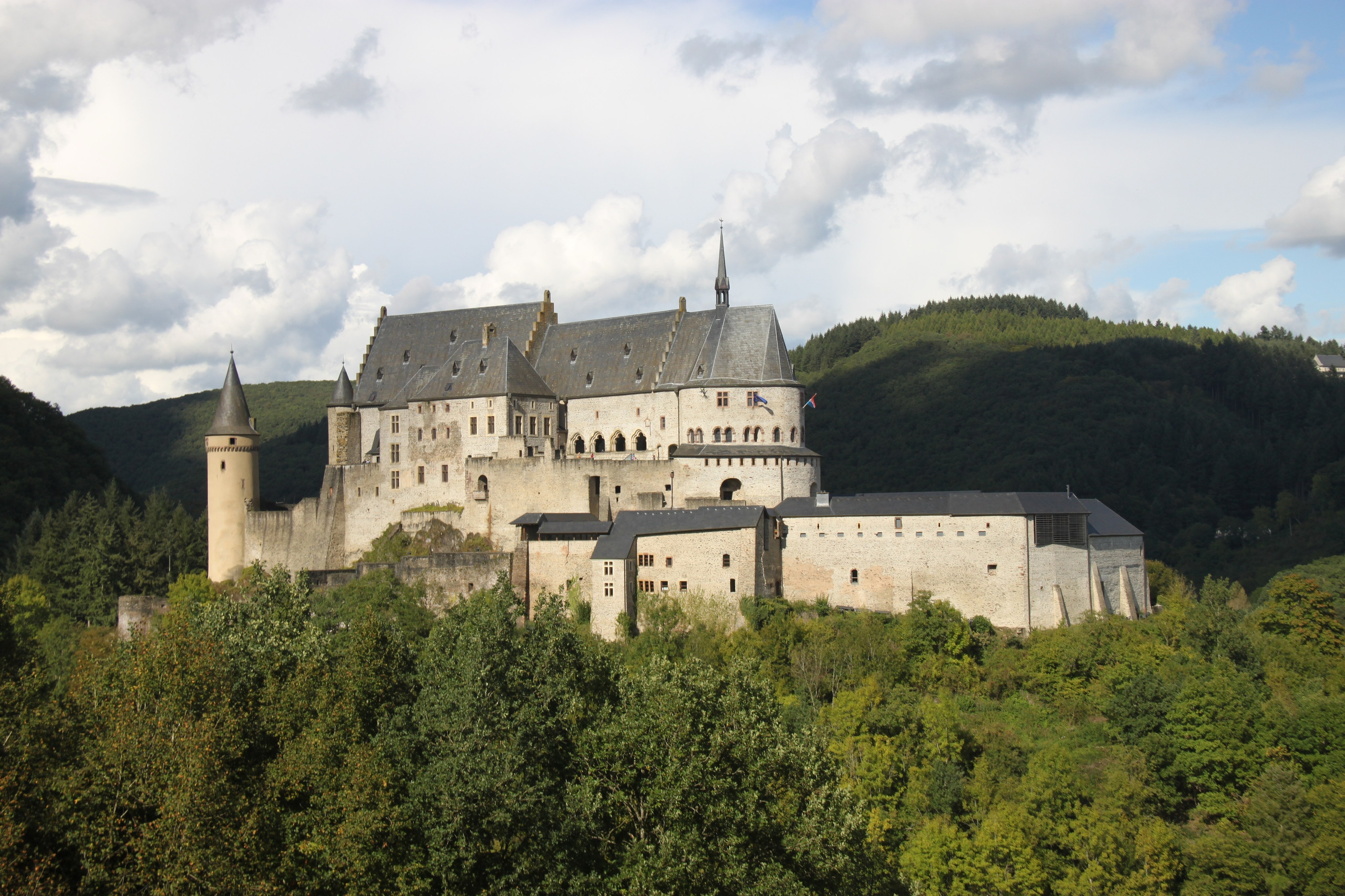 Vianden Castle, Luxembourg. Andrey Filippov Photographer