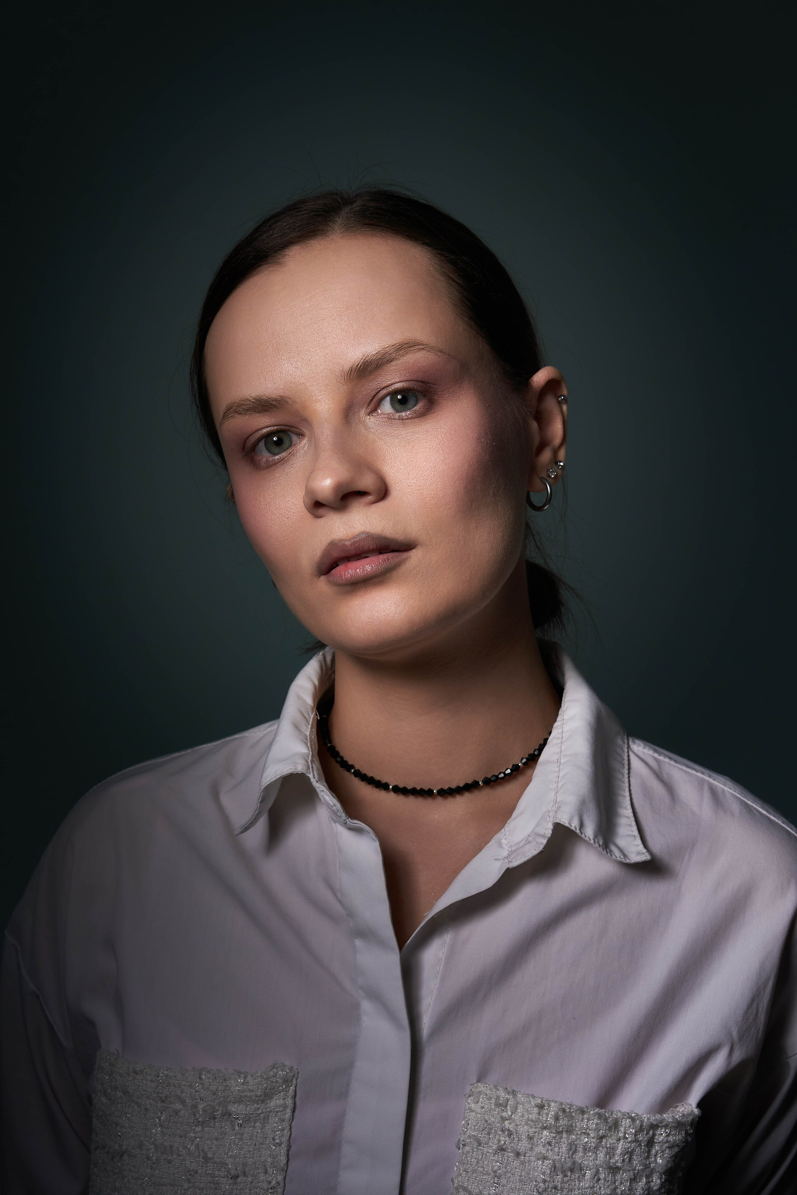 Быстрая фотосессия в Самаре: девушка с простым макияжем.