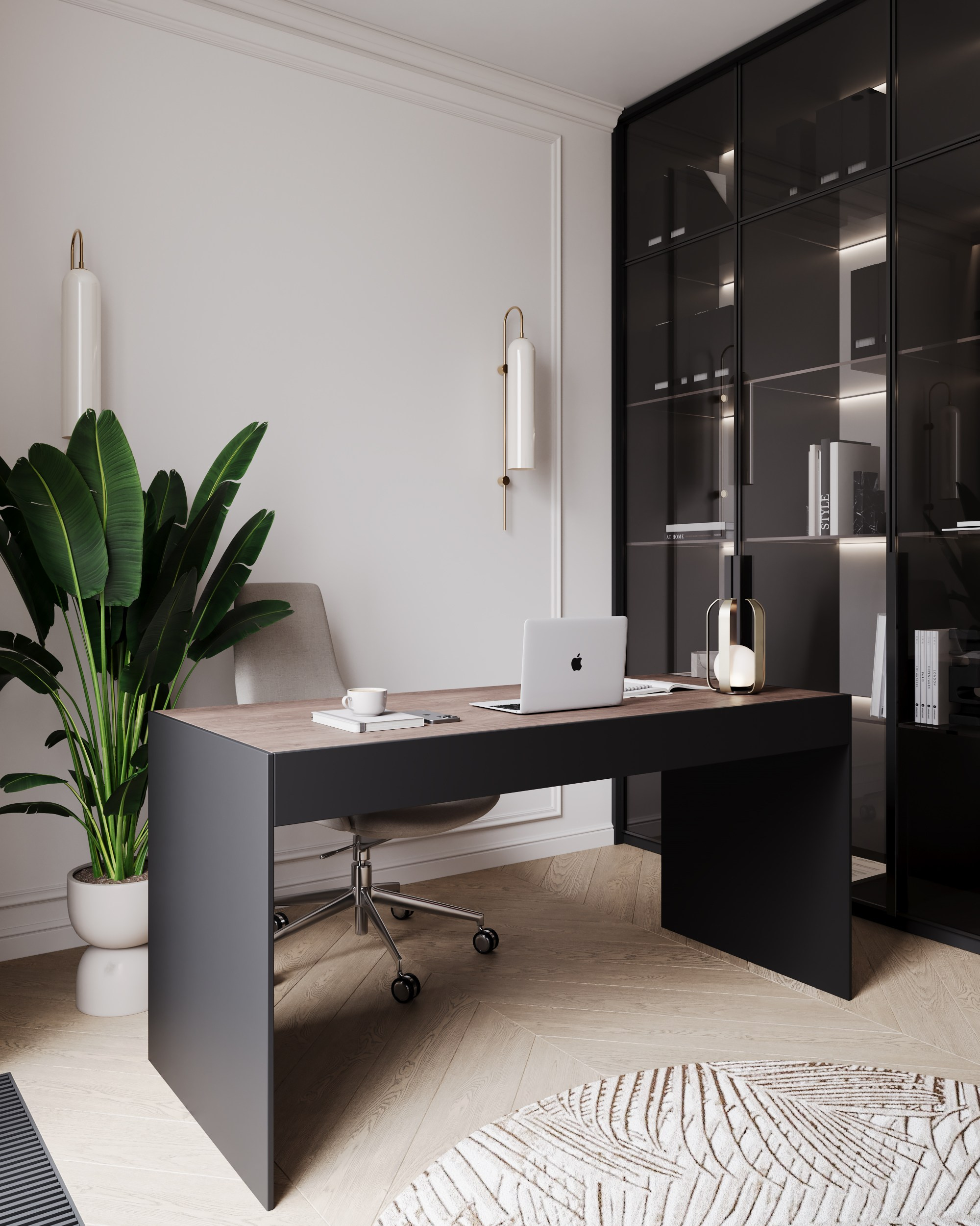 Проект 9 ЖК Западный порт 80 м². Artstudio17 Дизайн-студия Ирины Чабан в Москве