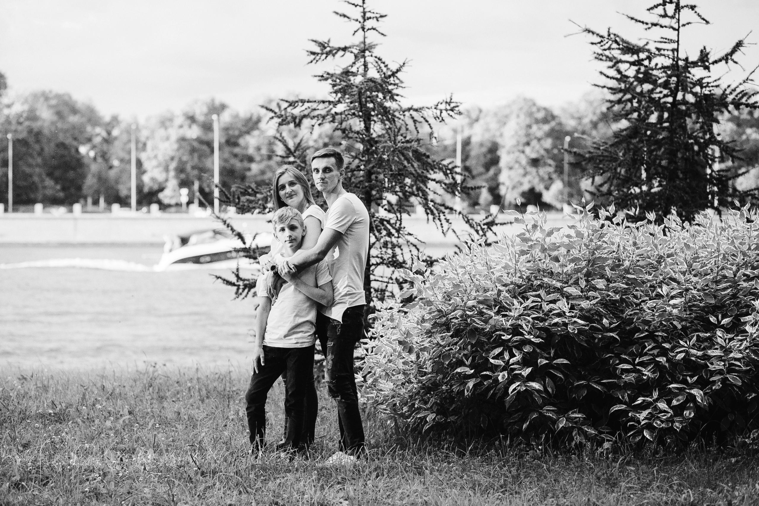 Семейная фотосессия на улице. Семейный фотограф, свадебный фотограф, женский портрет в Санкт-Петербу